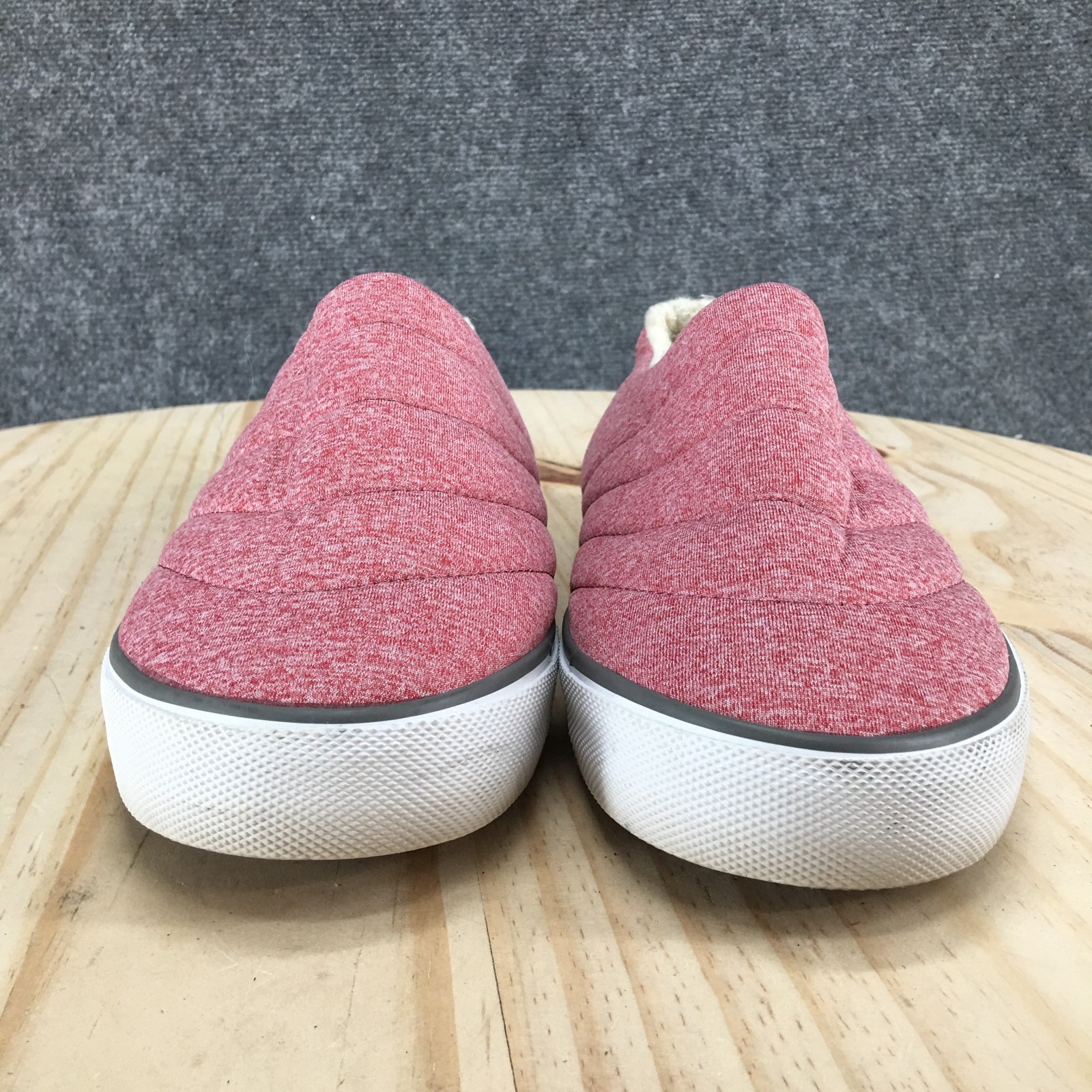 Hurley Slippers Womens 6 M Arlo Puff Slip On Lined Comfort Clogs Pink Fabric