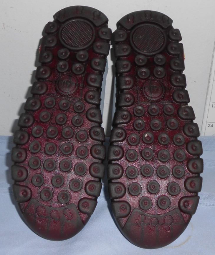 OY Flexible Grey Faux Leather Lace Up Shoes Size 41 – USA 9 / 10 NEW No Box