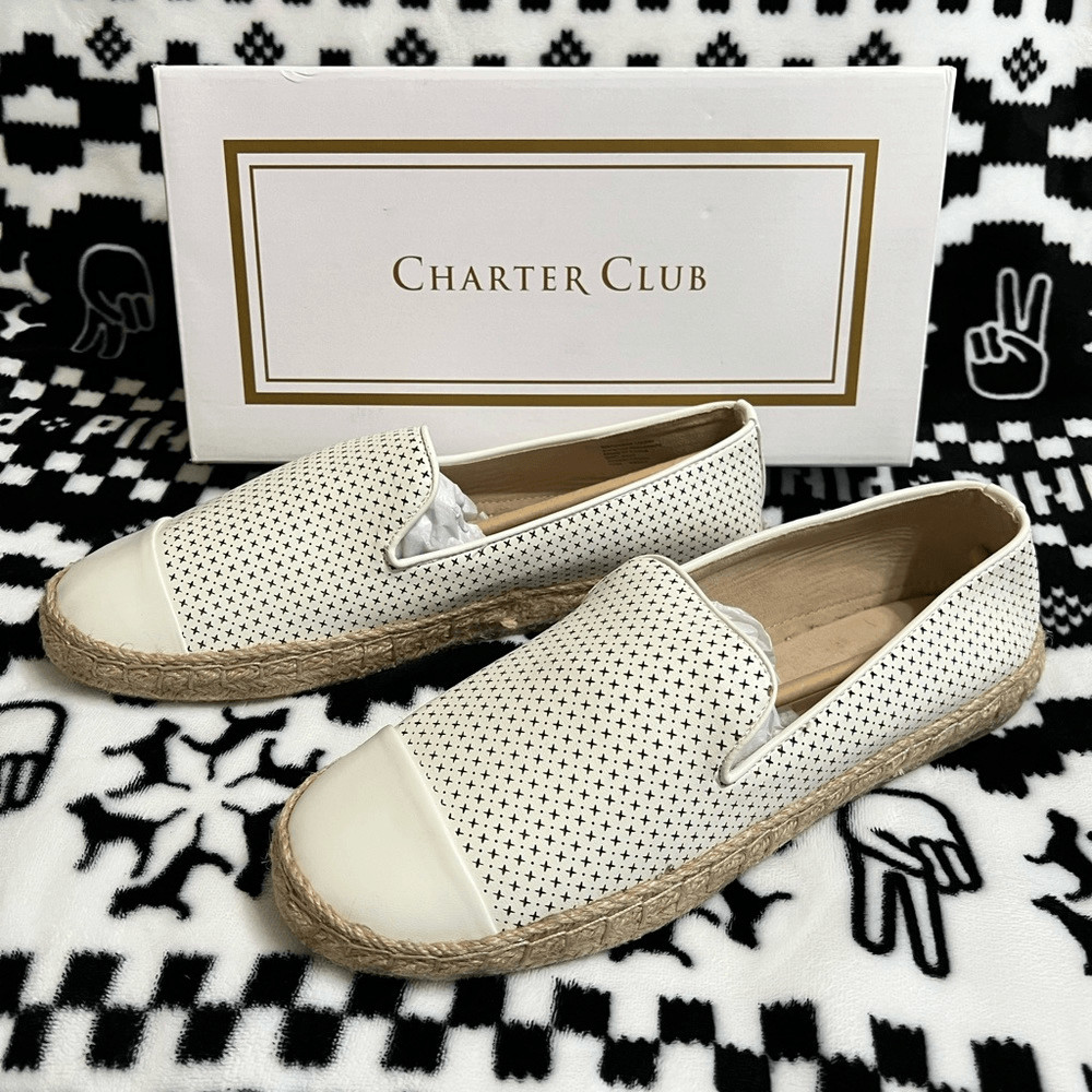 Charter Club Jonii Espadrille Flats