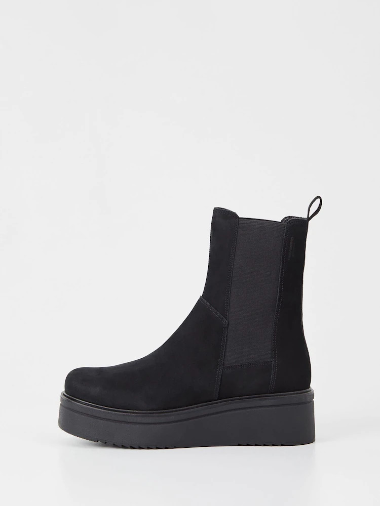 Vagabond Shoemakers Tara Flatform Chelsea Black Boots EU 38/ US 7-7.5