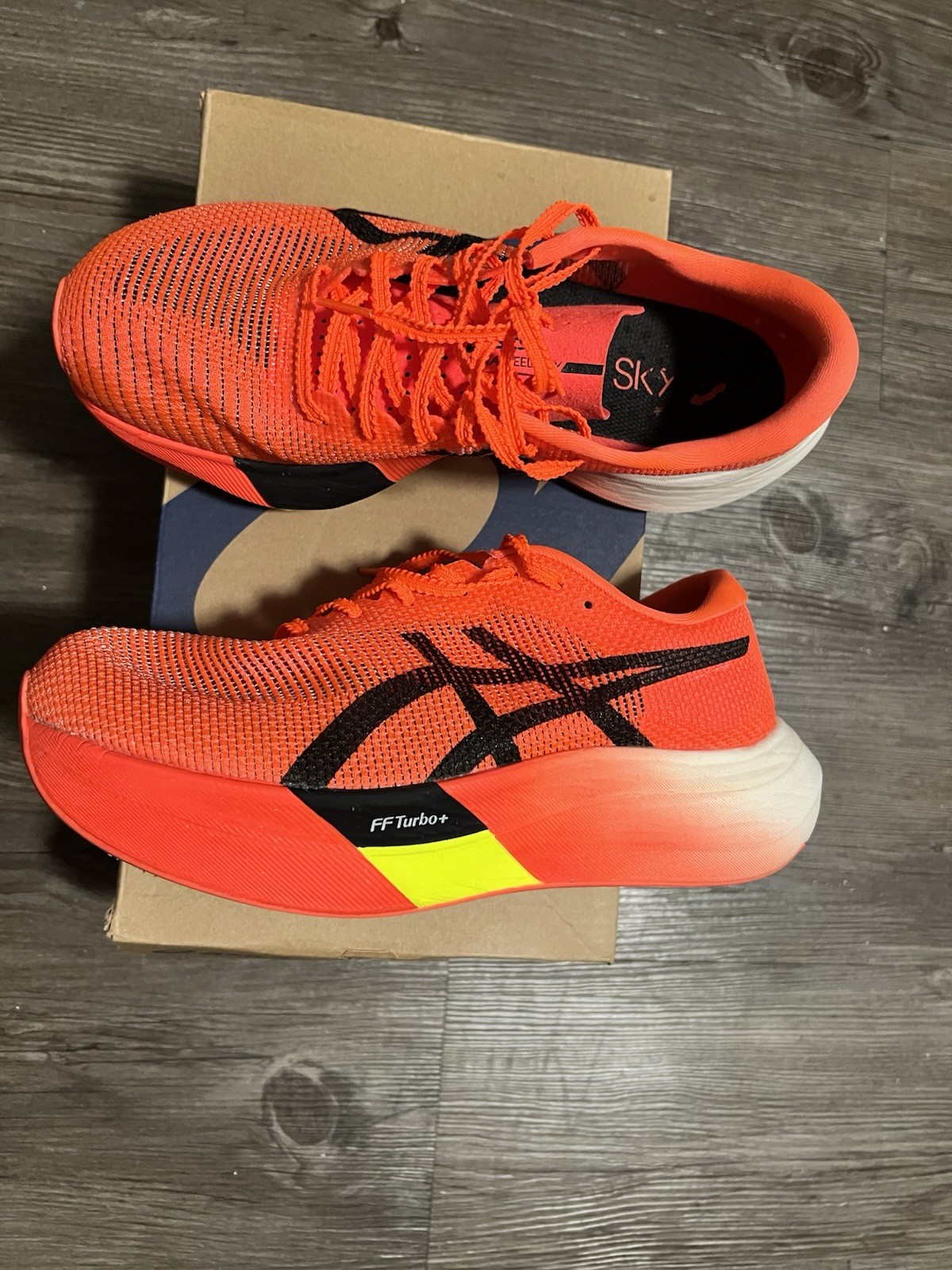 Size 8 Women’s – ASICS Metaspeed Sky Paris Sunrise Red Men 6.5 (Pre-Owned)