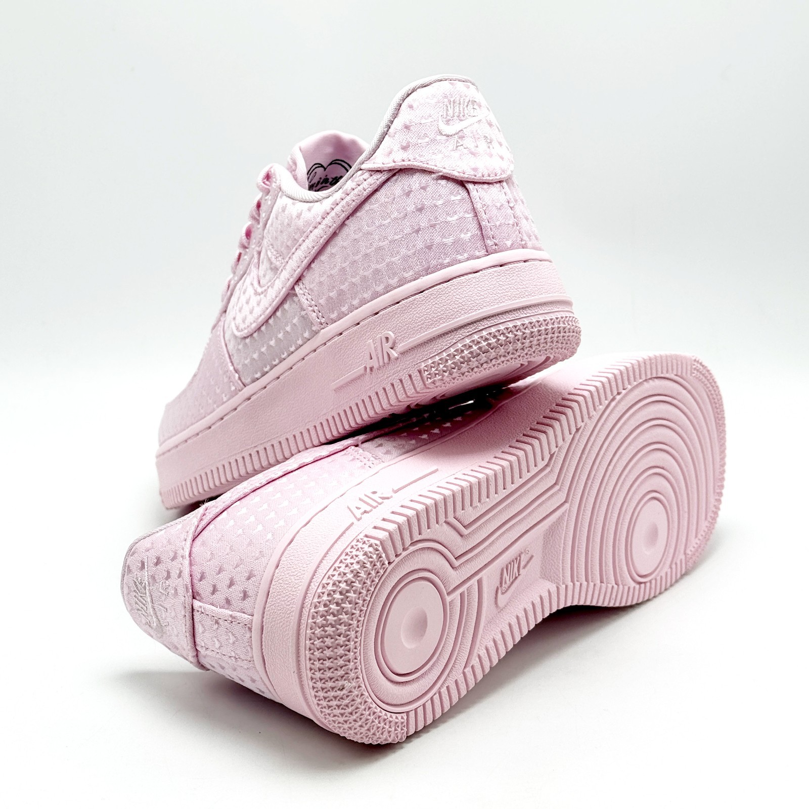 NEW* Women Nike Air Force 1 ’07 SE «Valentine’s Day» PINK FOAM (IQ9965-601) 👍