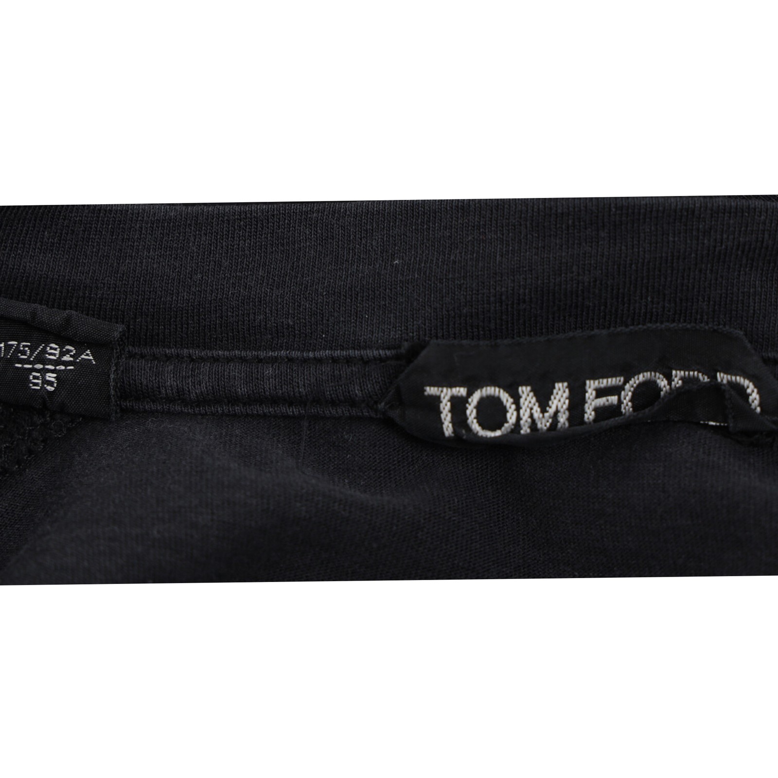Tom Ford Crew Neck Gray Lyocell T-Shirt Male Gray 48