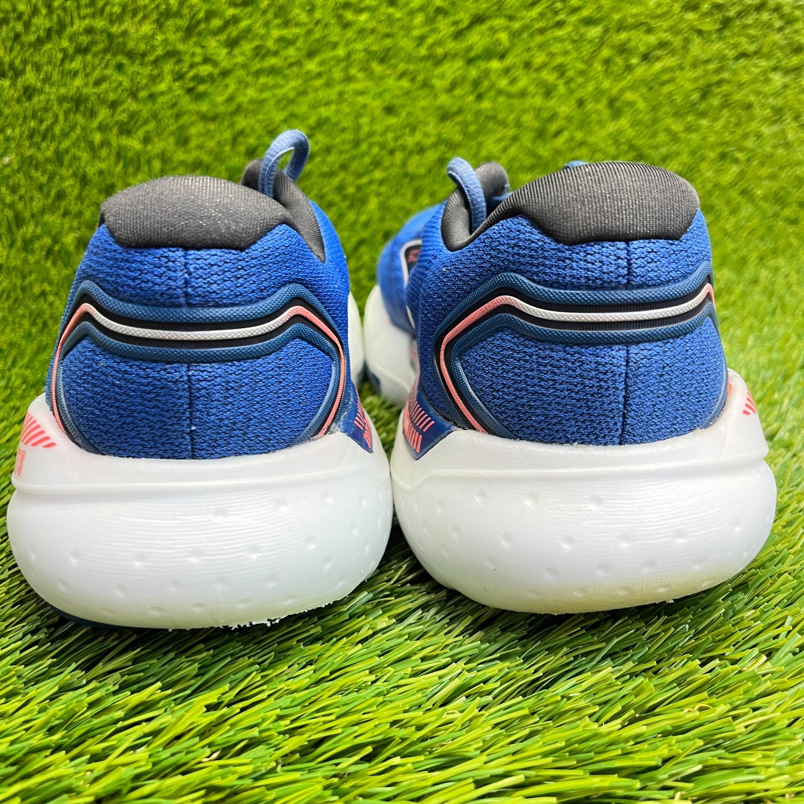Brooks Glycerin GTS 21 Womens Size 9.5 Blue Black Running Walking Shoes Sneakers
