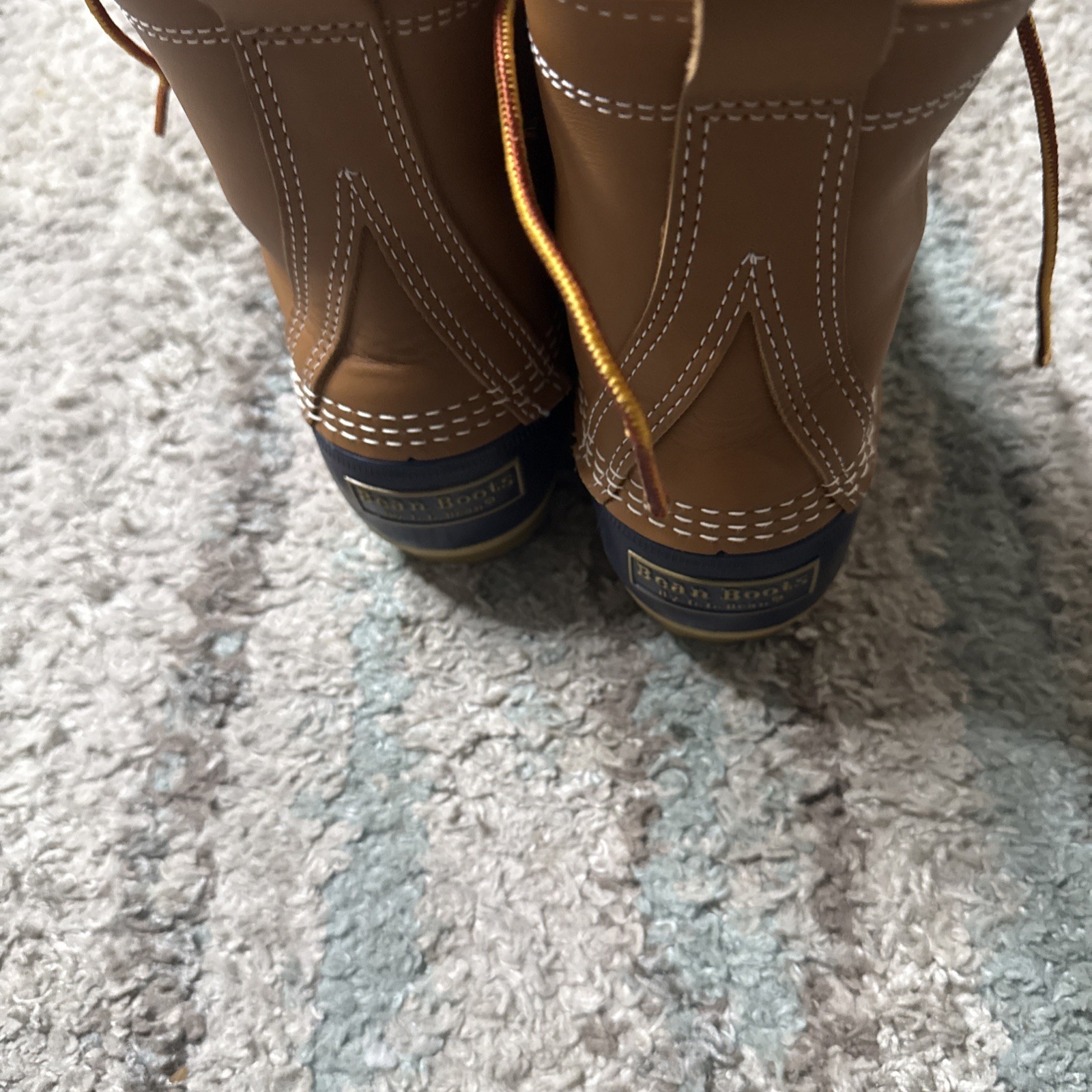 L.L.Bean Women’s Classic Tan Brown Bean Boots – Size 7M – EUC – #212880