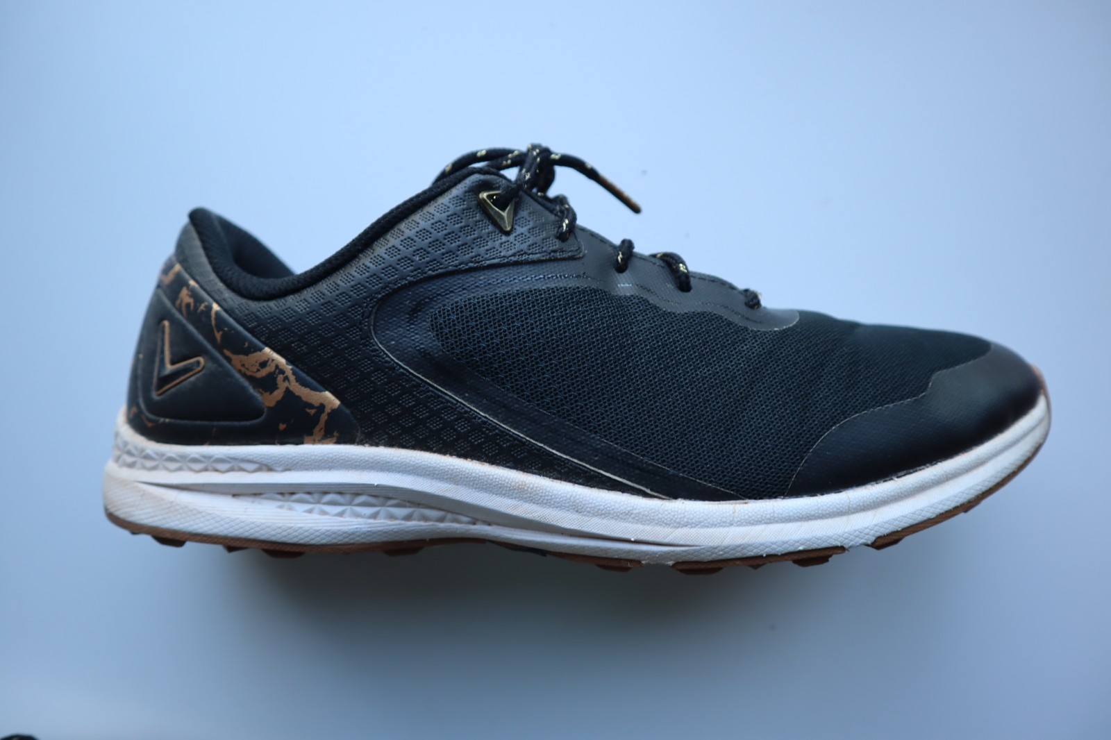 Black Textile & Synthetic CALLAWAY Coronado V2 Spikeless Golf Sneakers 10.5