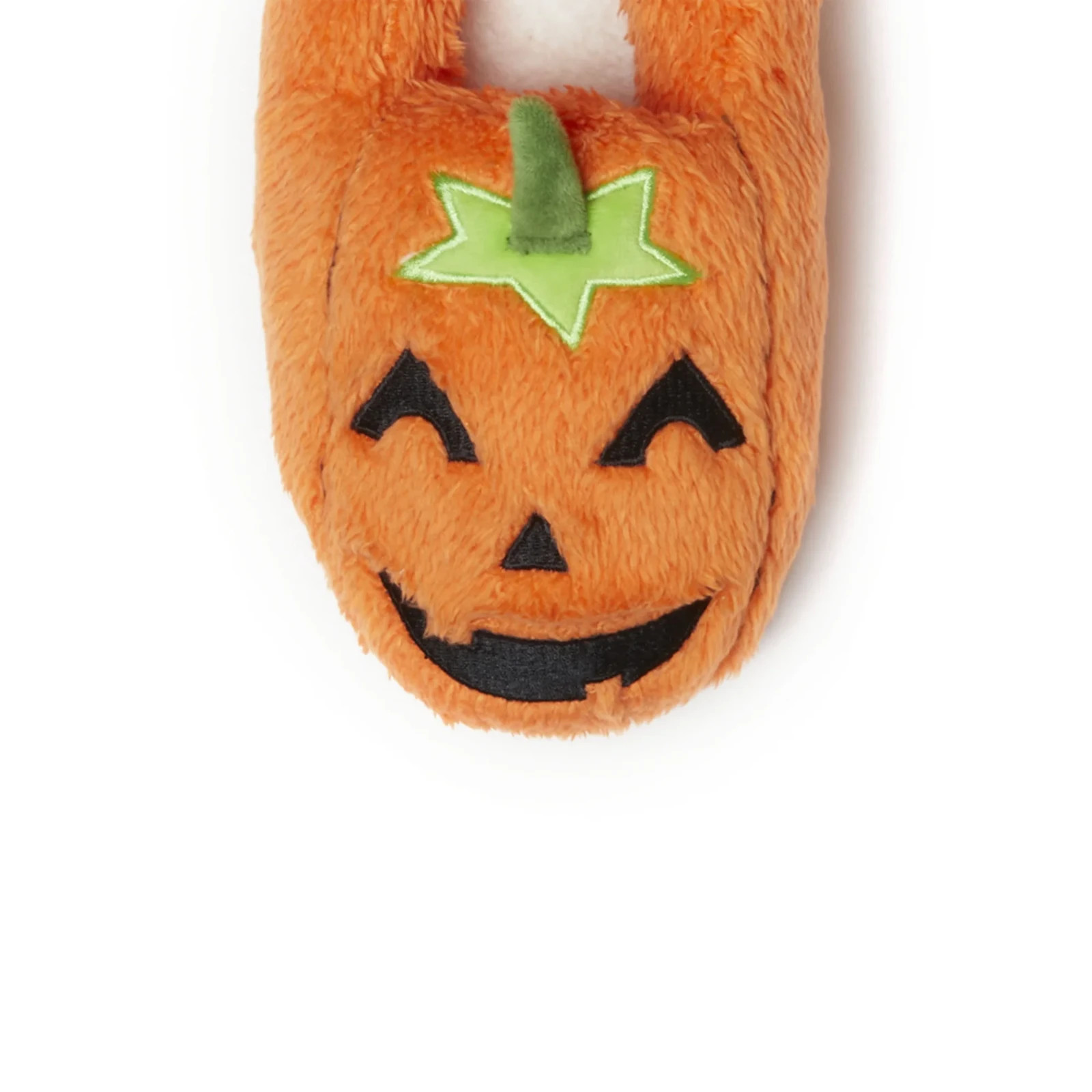 Dearfoams Halloween Pumpkin Closed Back Slippers (W 11-12 / M 9-10)