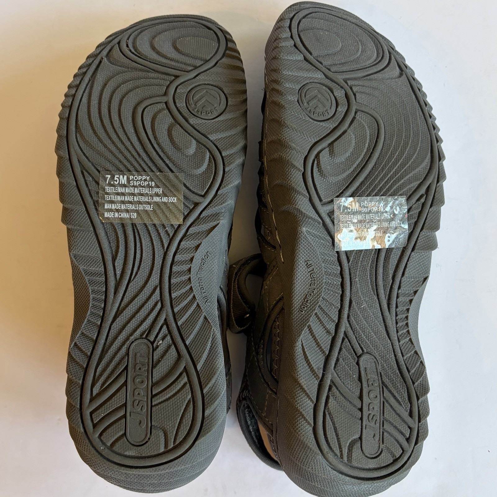 Jambu JSport POPPY Grey Sport Sandals New Womens Shoes, Size 7.5