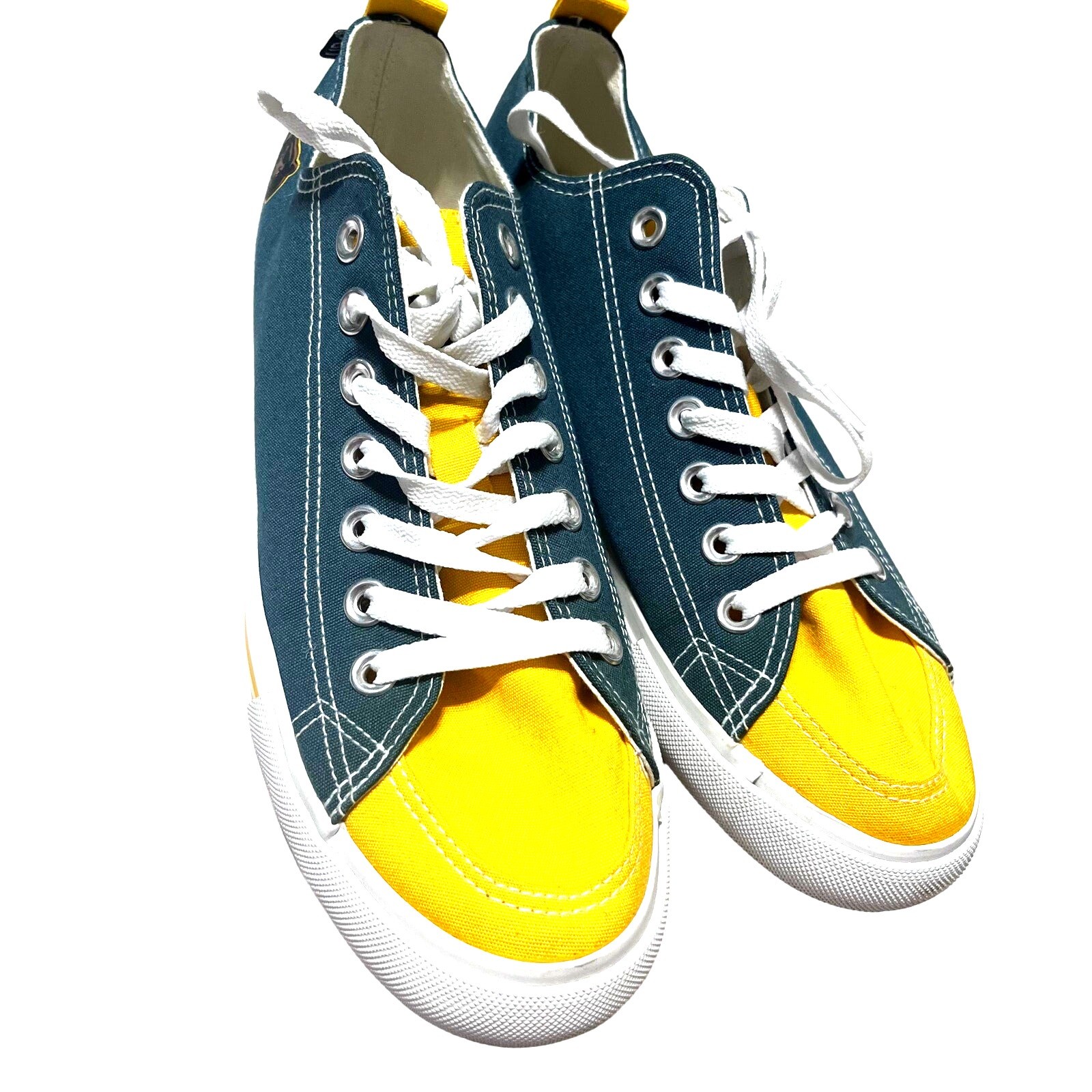 Baylor University Sneakers W10/M8 SKICKS Tennis Shoes Green Gold Waco, Texas