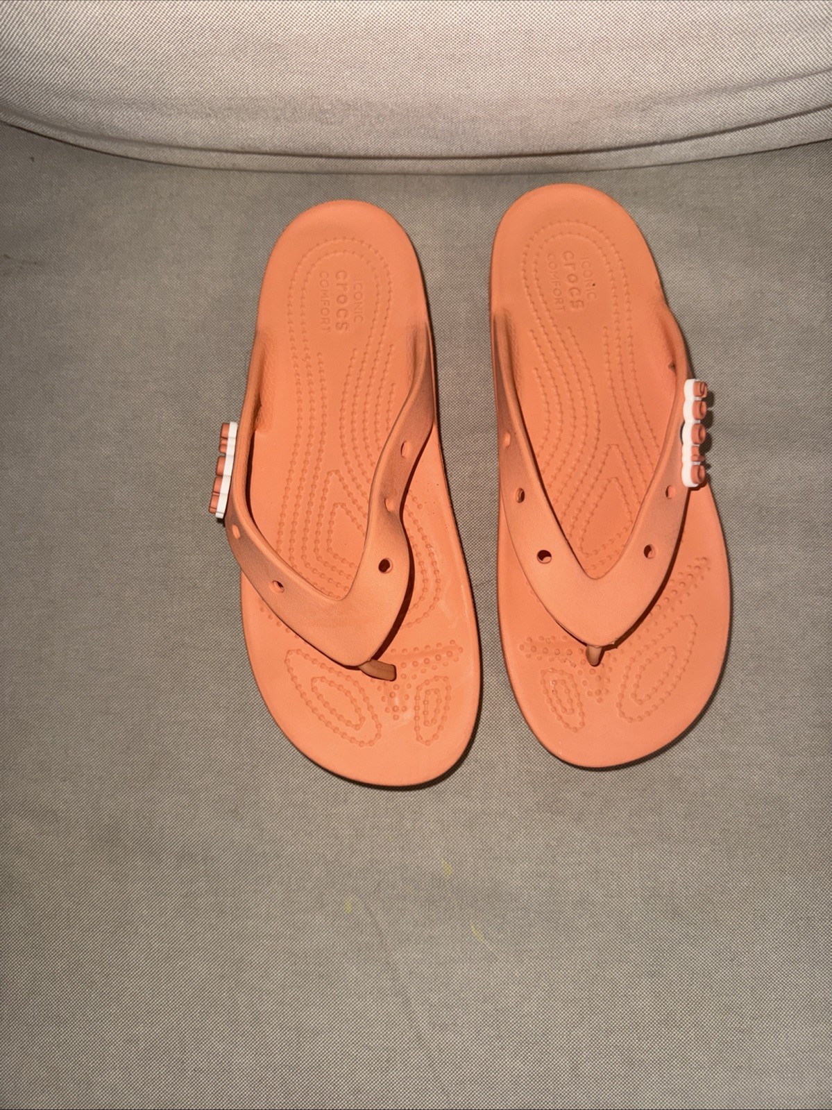 Crocs Women’s Classic Platform Flip Papaya Women’s Size 8