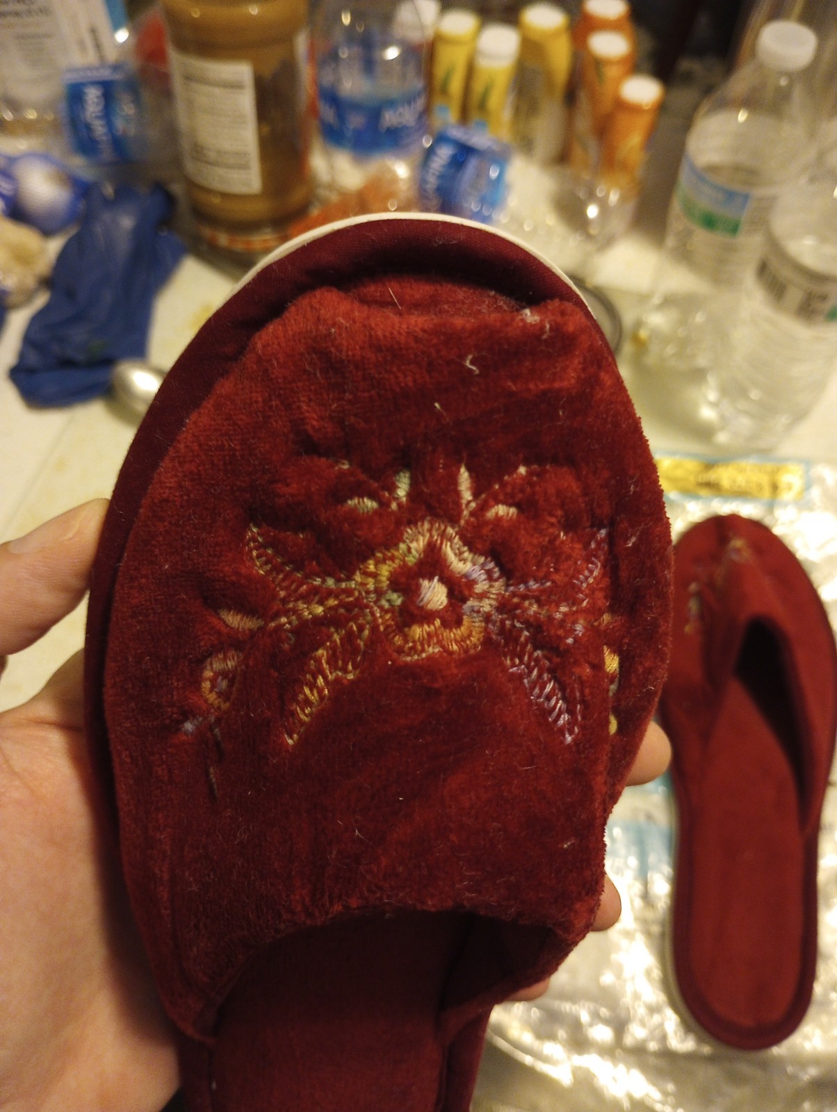 Vintage House Slippers Angel Treads Boutique Barry Womens Size 8-9