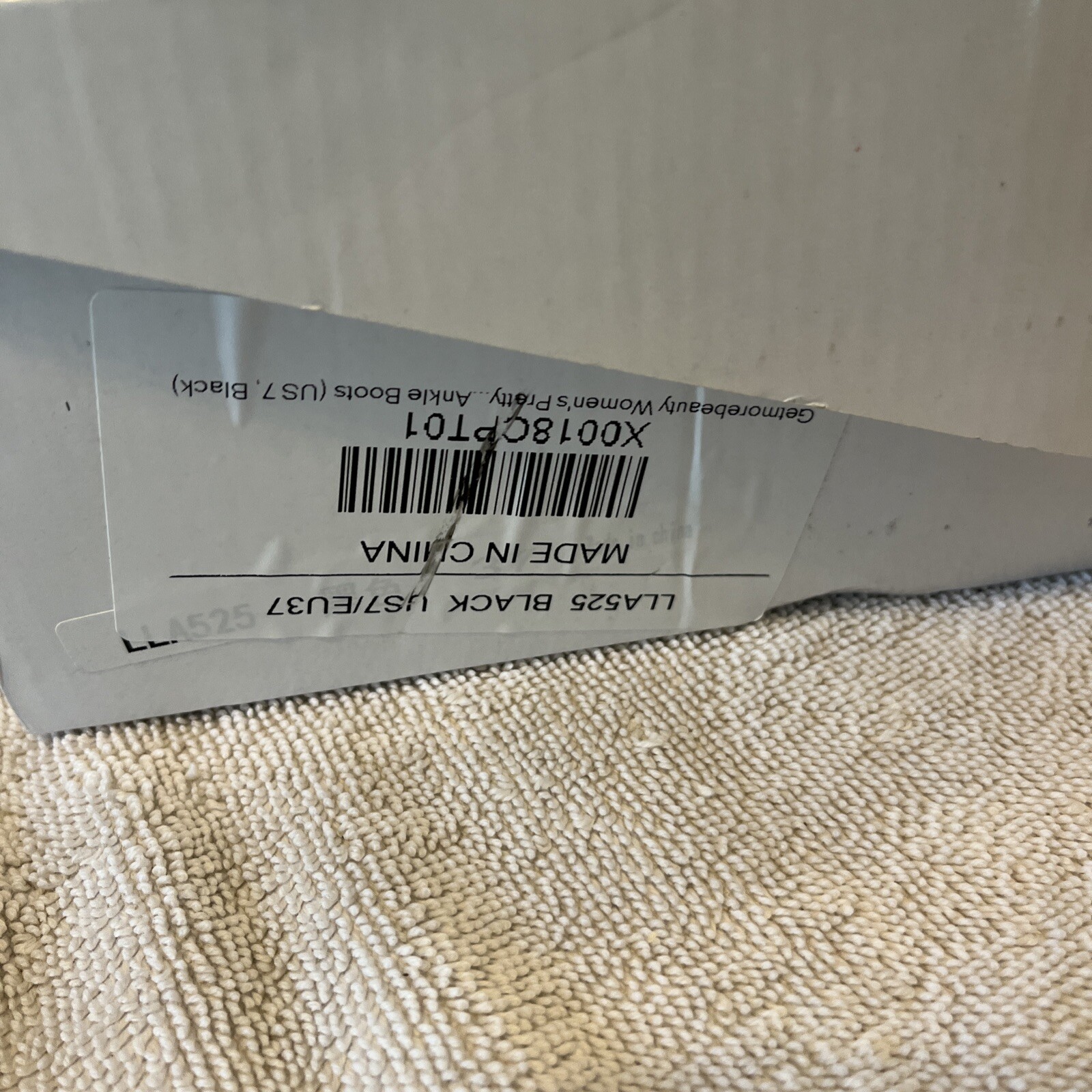 Getmorebeauty Womens LLA525 Black Platform Heels Shoes 7 Medium (B,M) NEW IN BOX