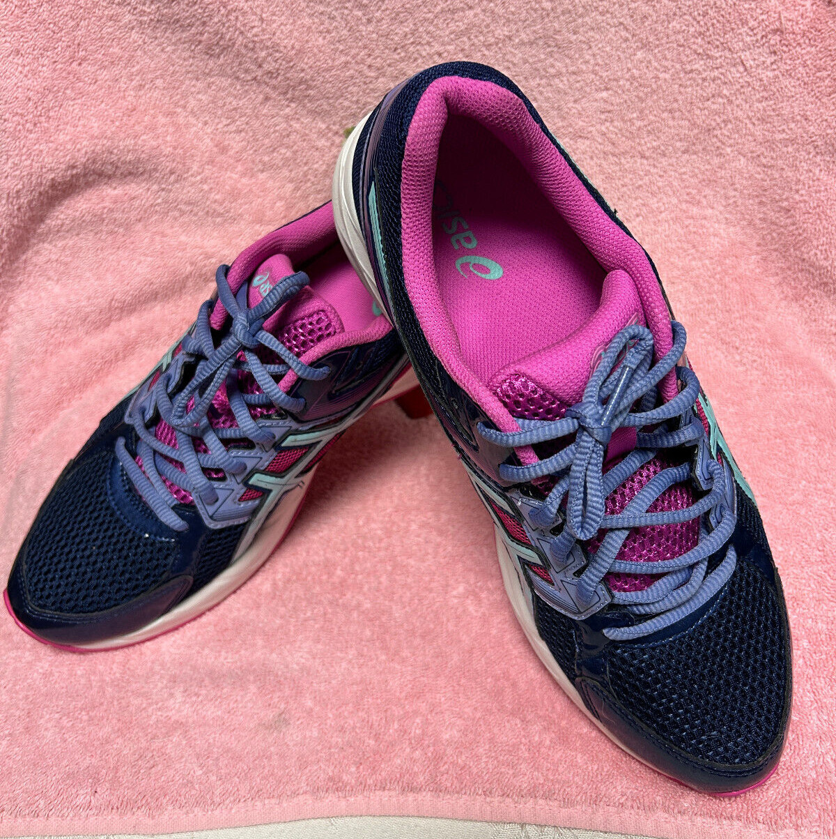 Asics-T5F9N-women-Multicolor sneakers- Sz-11. Indonesia.