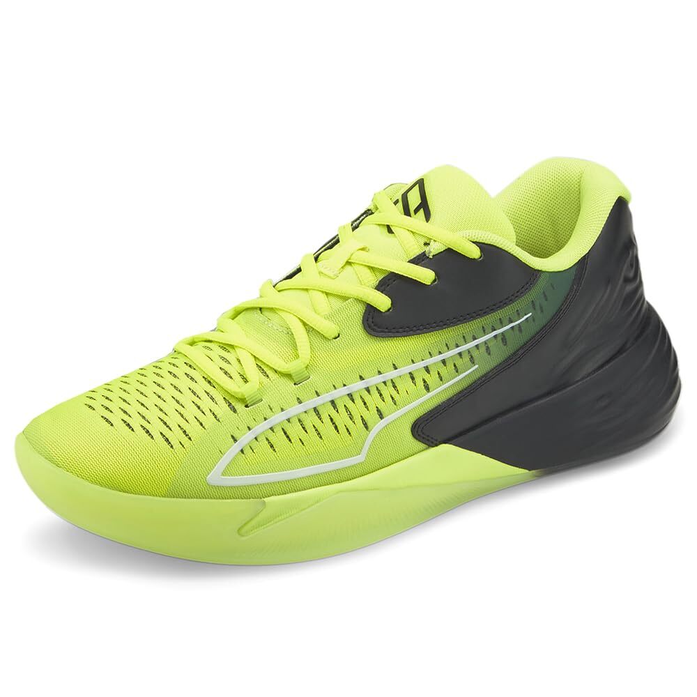 PUMA Womens Stewie 1 Quiet Fire Basketball Sneakers Shoes – Yellow – Size 8.5 M