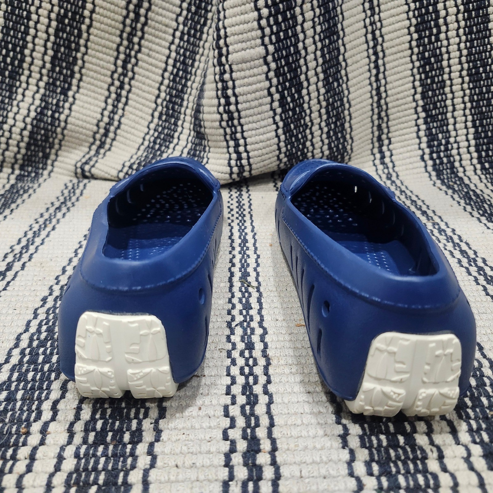 Floafers Women Country Club Driver Navy Blue Water Shoes EVA Foam Loafers Size 9