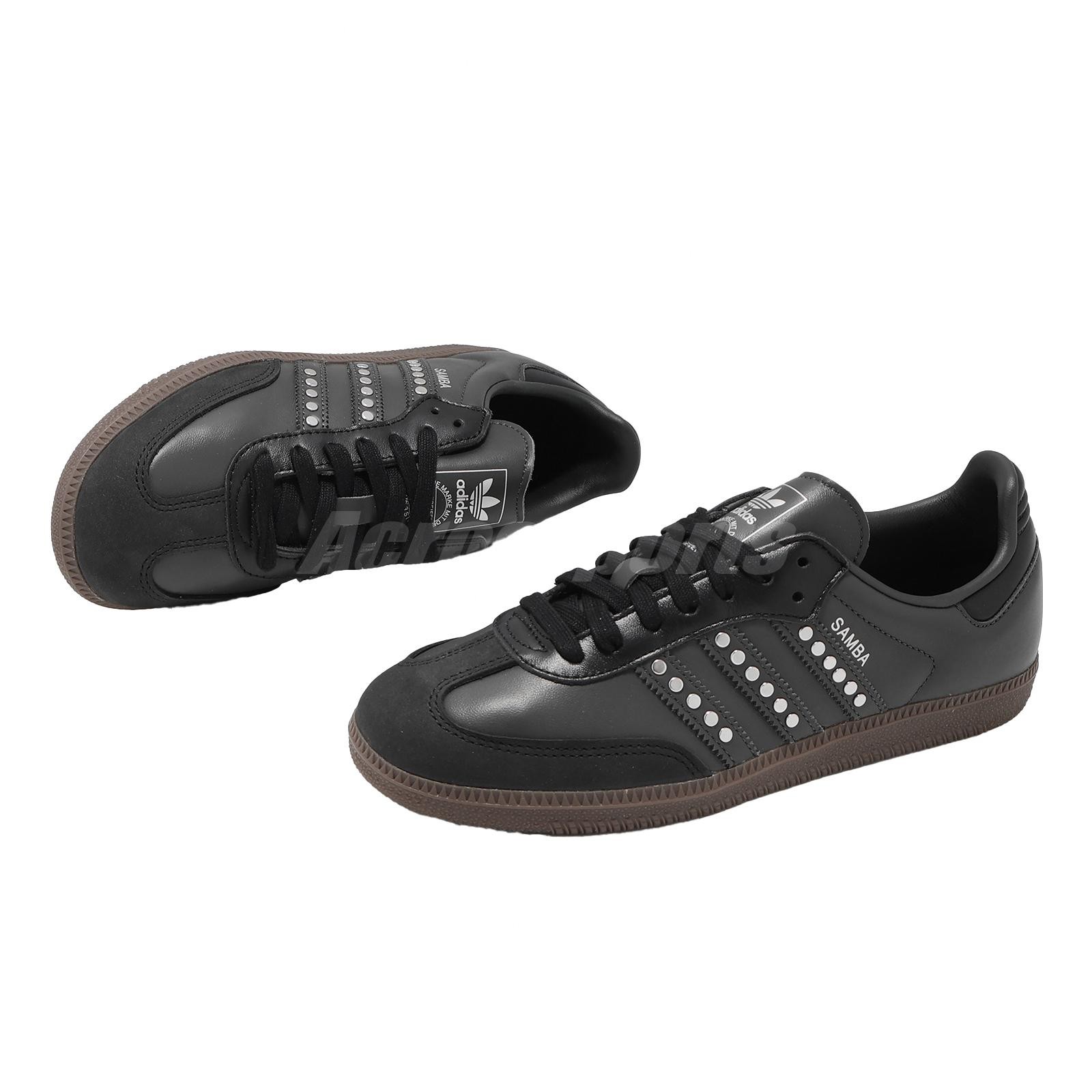 adidas Originals Samba OG W Core Black Gum Women Casual Lifestyle Shoes JR8869