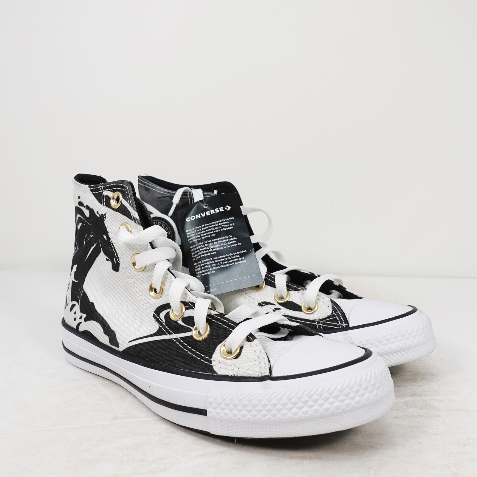Converse CTAS HI Disney Frozen II Black White 167358C Size Mens 4 Womens 6