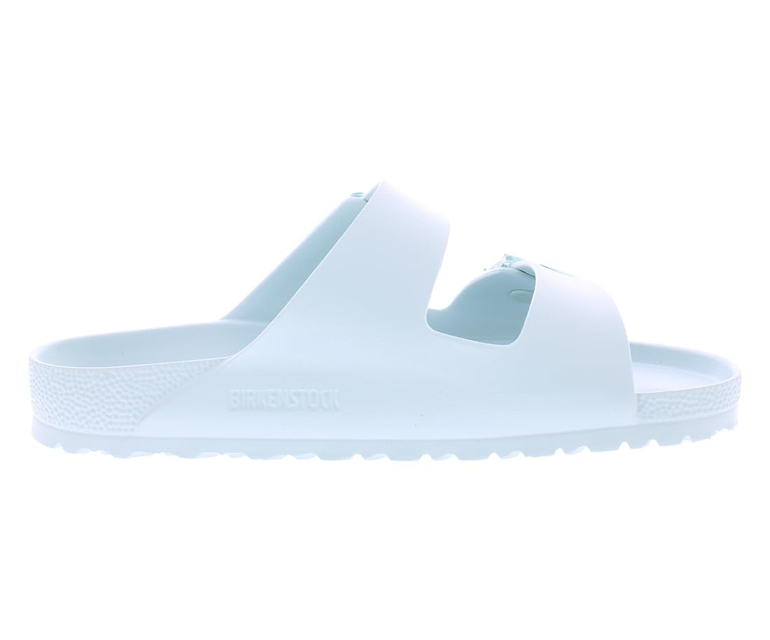 Sz 7-7.5 Narrow Birkenstock Women’s Arizona Stealth Buckle EVA Sandals, Surf ..