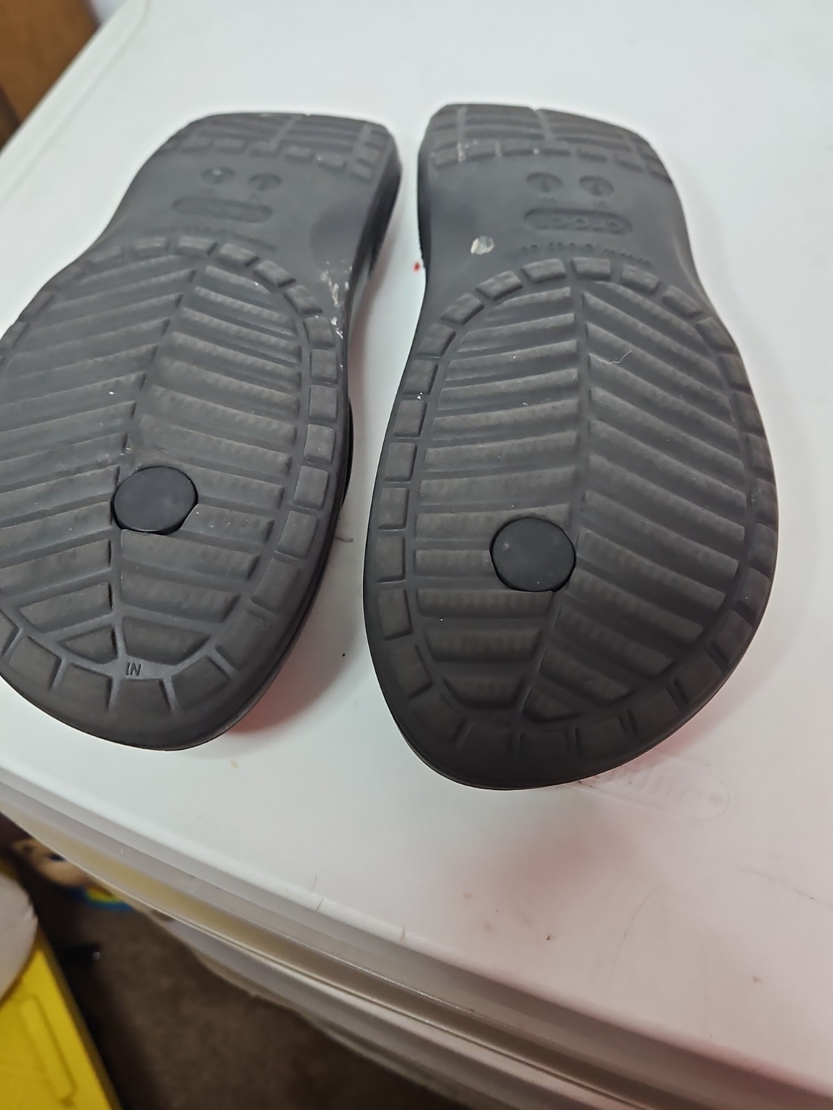 Crocs Baya Platform Flip Sandal Black Women’s 8