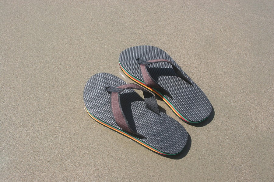 2 PAIRS Zori Flip Flop Sandal Shoes Thongs Unisex Men Women Summer Casual Beach