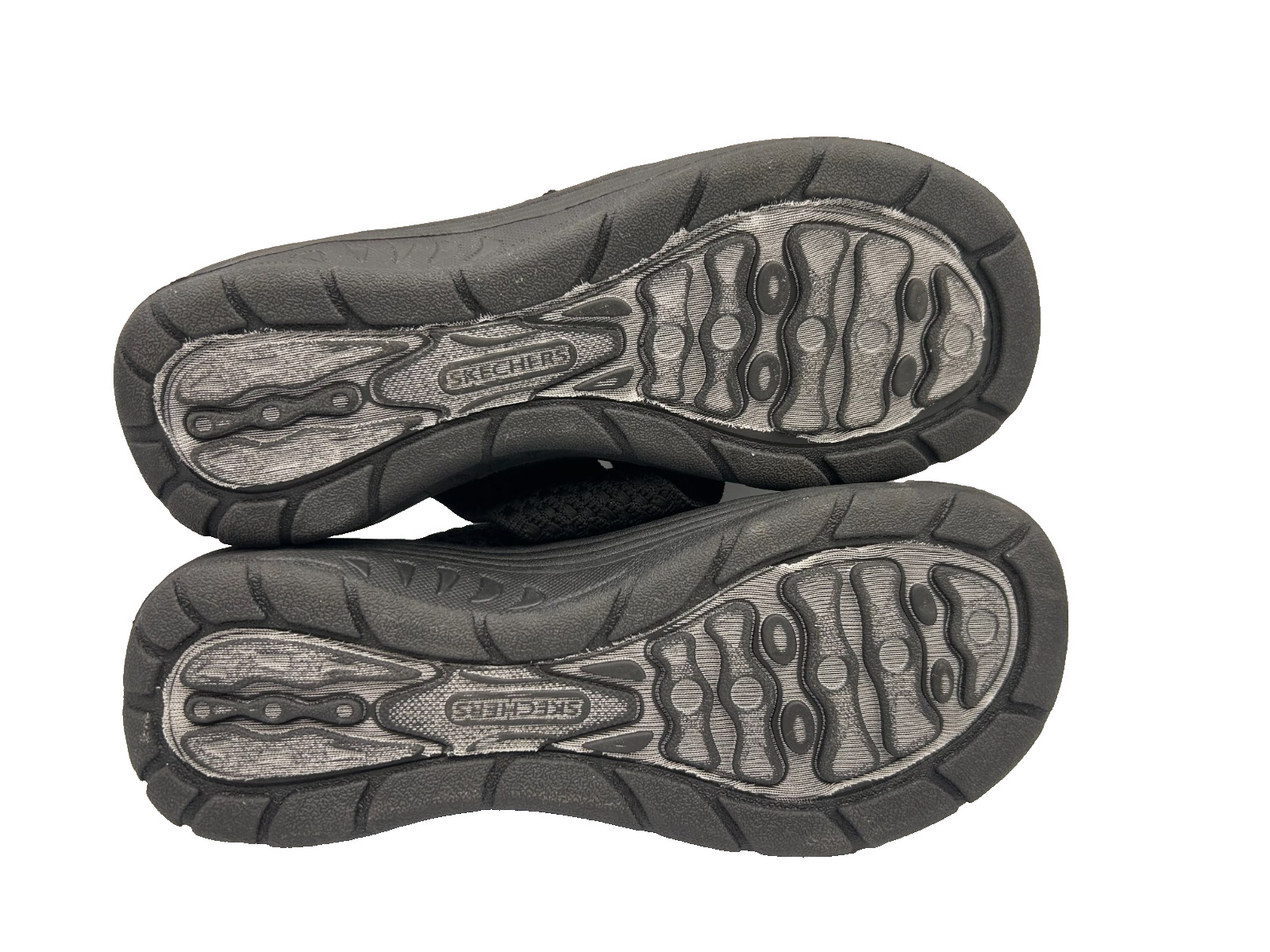 Skechers Women’s Reggae Cup Coffee Date Slip On Sandals Black Size:9.5 78i