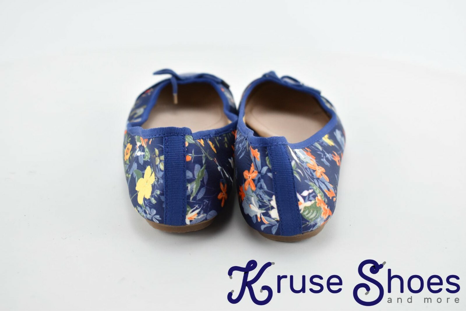 Lands End Women’s Gatas Lightweight Slip-on Mary Jane «Deep Sea Floral» Size 8B