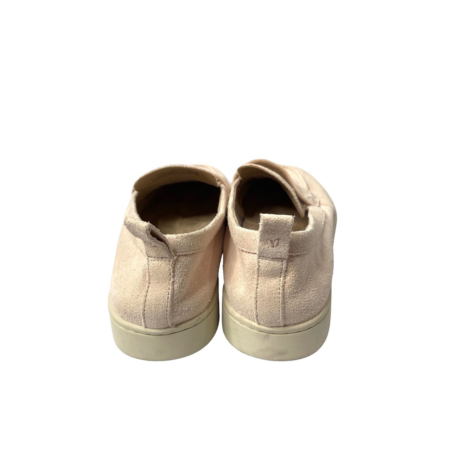 Vionic Uptown super soft suede loafers Size 9 pale pink nude comfort shoes