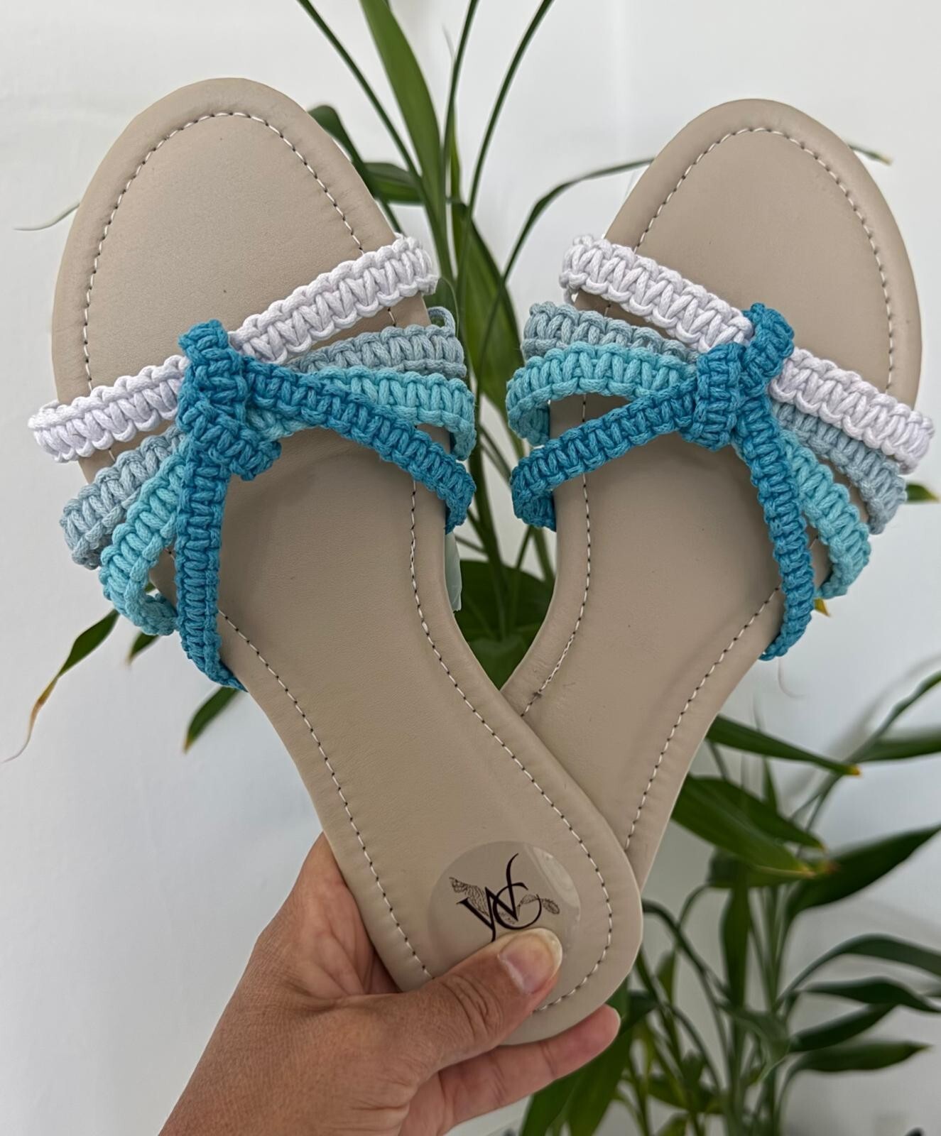 Personalized Macramé Sandals