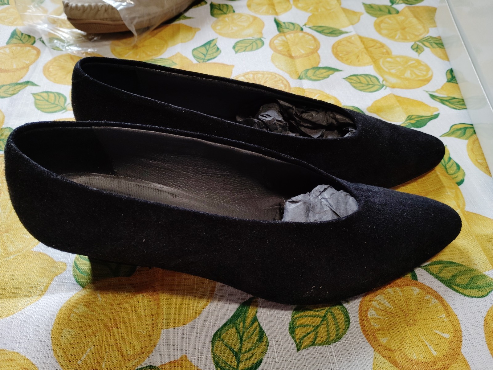 COINS Italy Black Suede Women’s Heels, Size 10, «Maxine» In Original Box