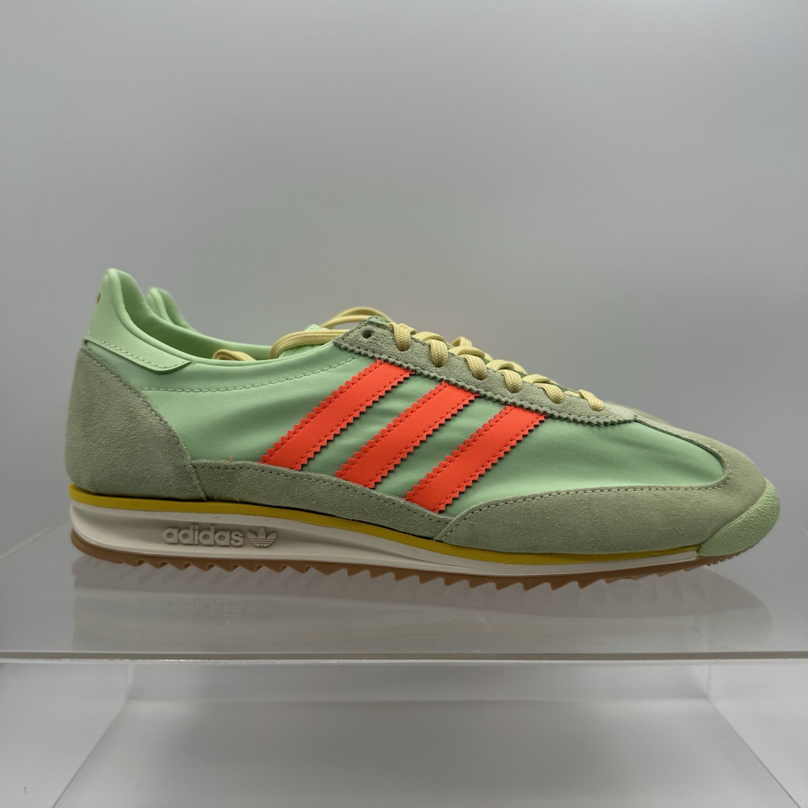 Brand New Adidas SL 72 OG Mint Green Orange Suede Sneaker JI0197 Women Size 9.5