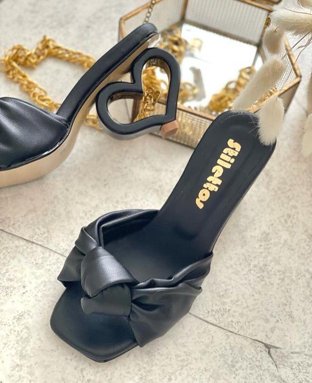 MUKILA New MILANO Heart Heel 3 Diferent Colors