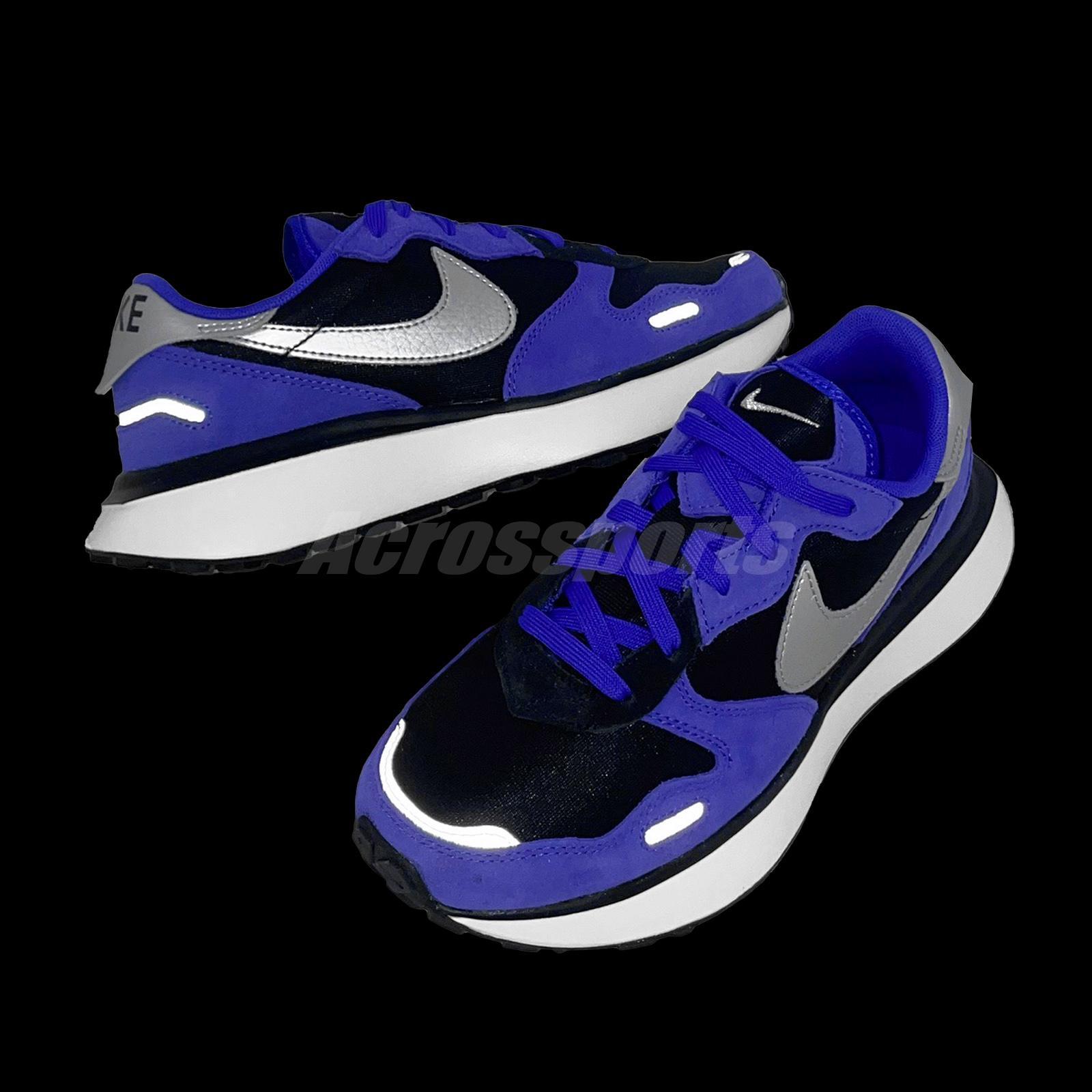 Nike Wmns Phoenix Waffle Persian Violet Metallic Silver Women Casual FD2196-500