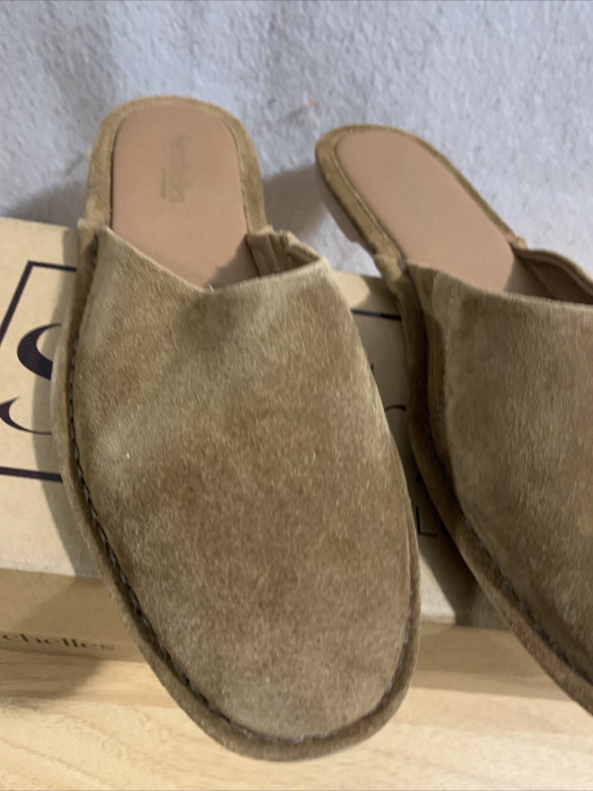 Seychelles Brown Eye of the beholder Slides Suede Women Size 6