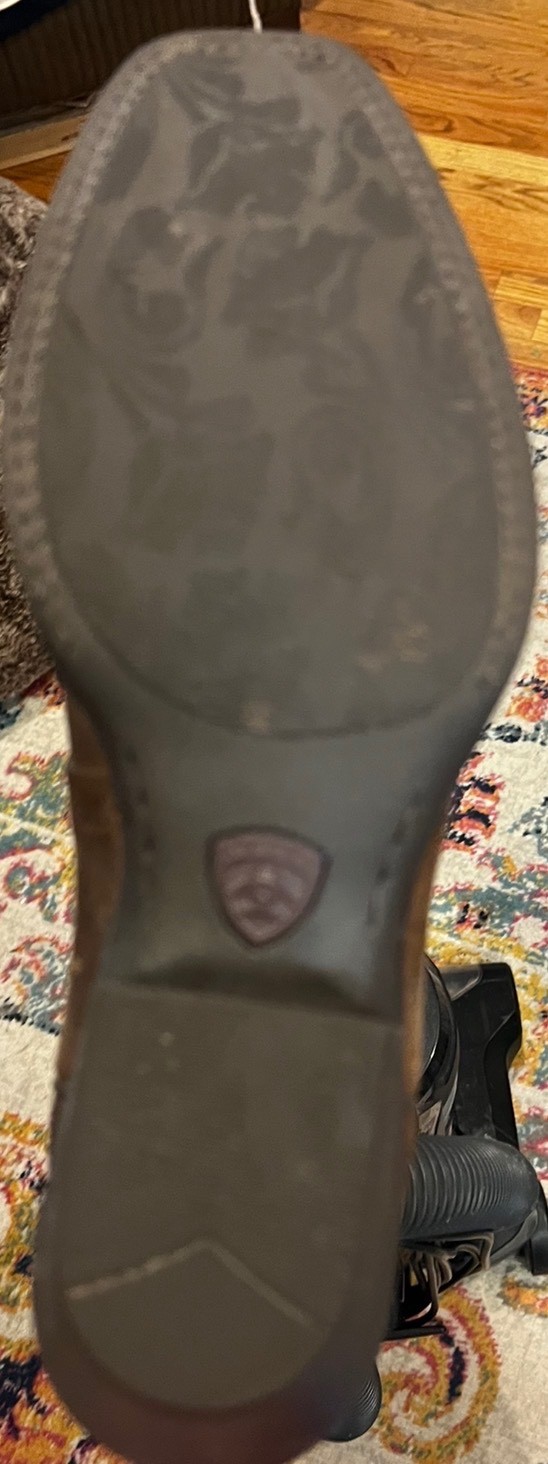 New Ariat Cowboy Boots 8.5 Women’s Square Toe