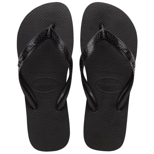 4000029 HAVAIANAS WOMEN’S CORE FLIP FLOPS BLACK SIZE: 11/12
