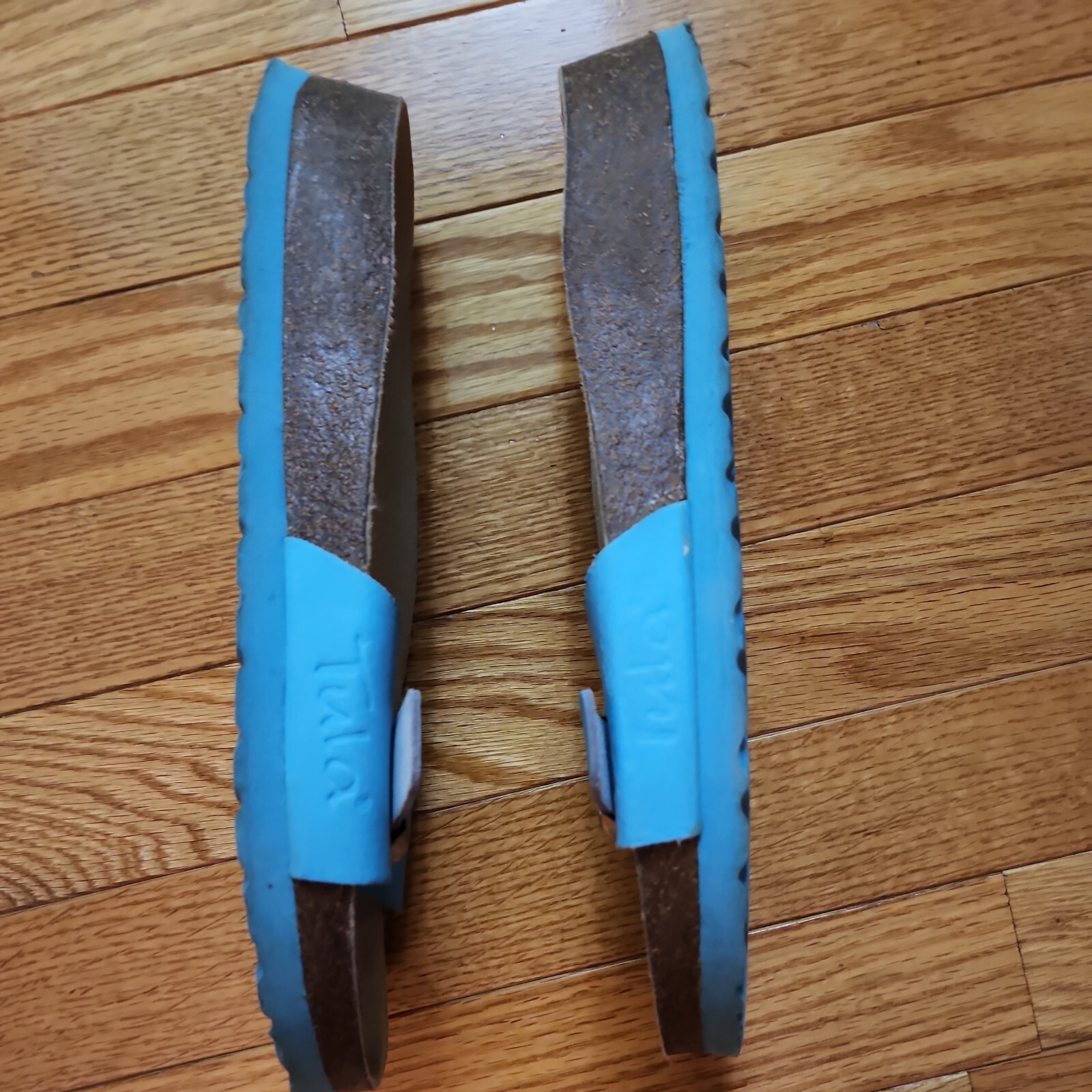 Tula By Birkenstock Blue Sandals Slides Shoes Women’s EU 37.5. US 6.5/GUC