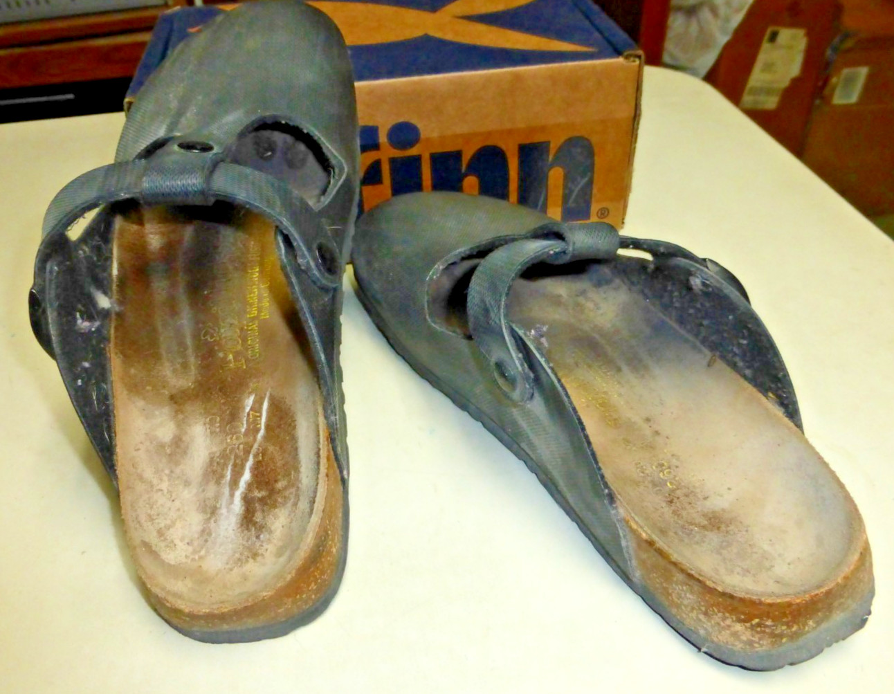 Birkenstock Frankfort CLOGS Black 40 R – FREE SHIPPING