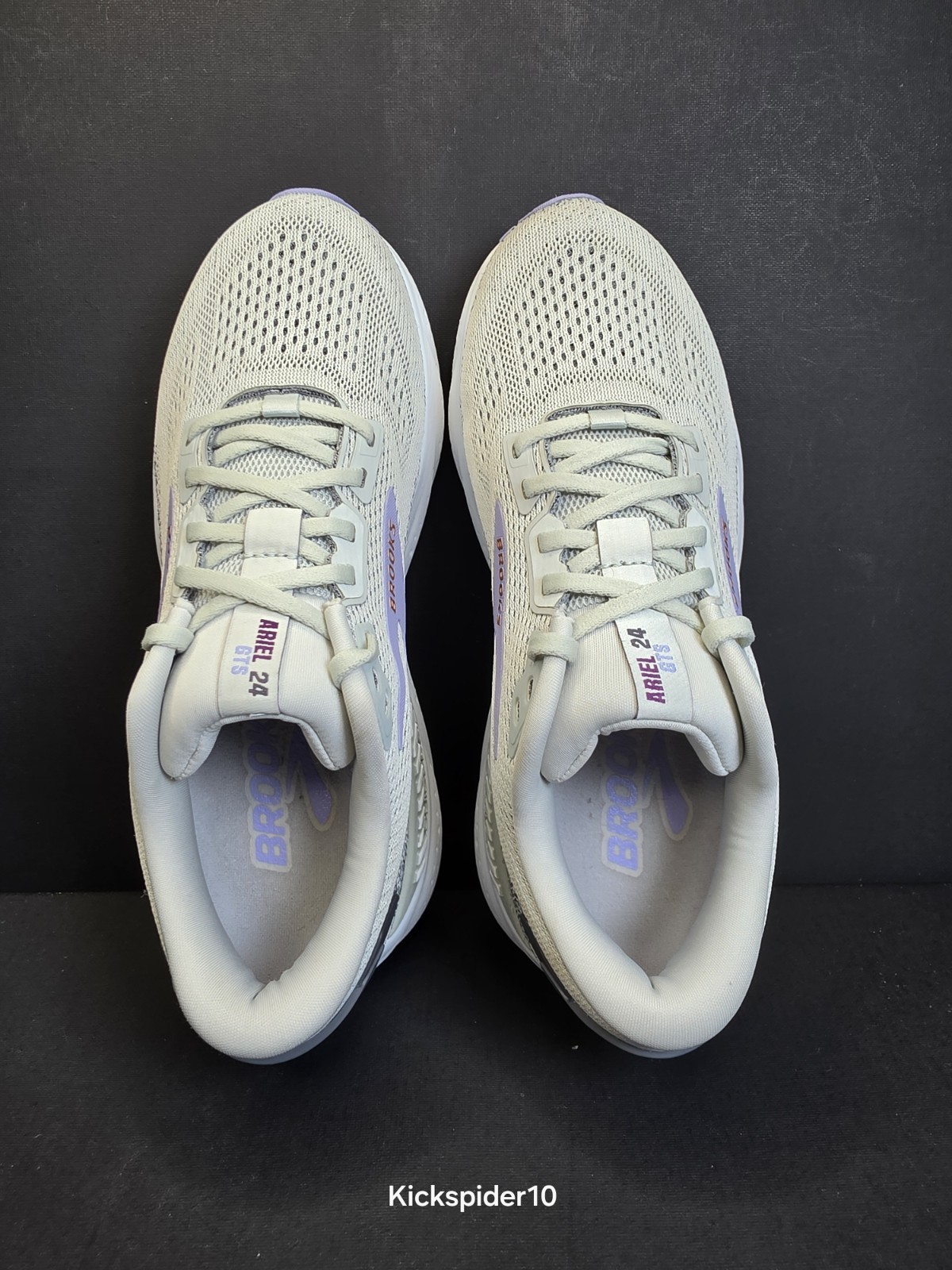 Brooks Ariel GTS 24 Womens Running Comfort Support Shoes Size 9 Sweet Lavender