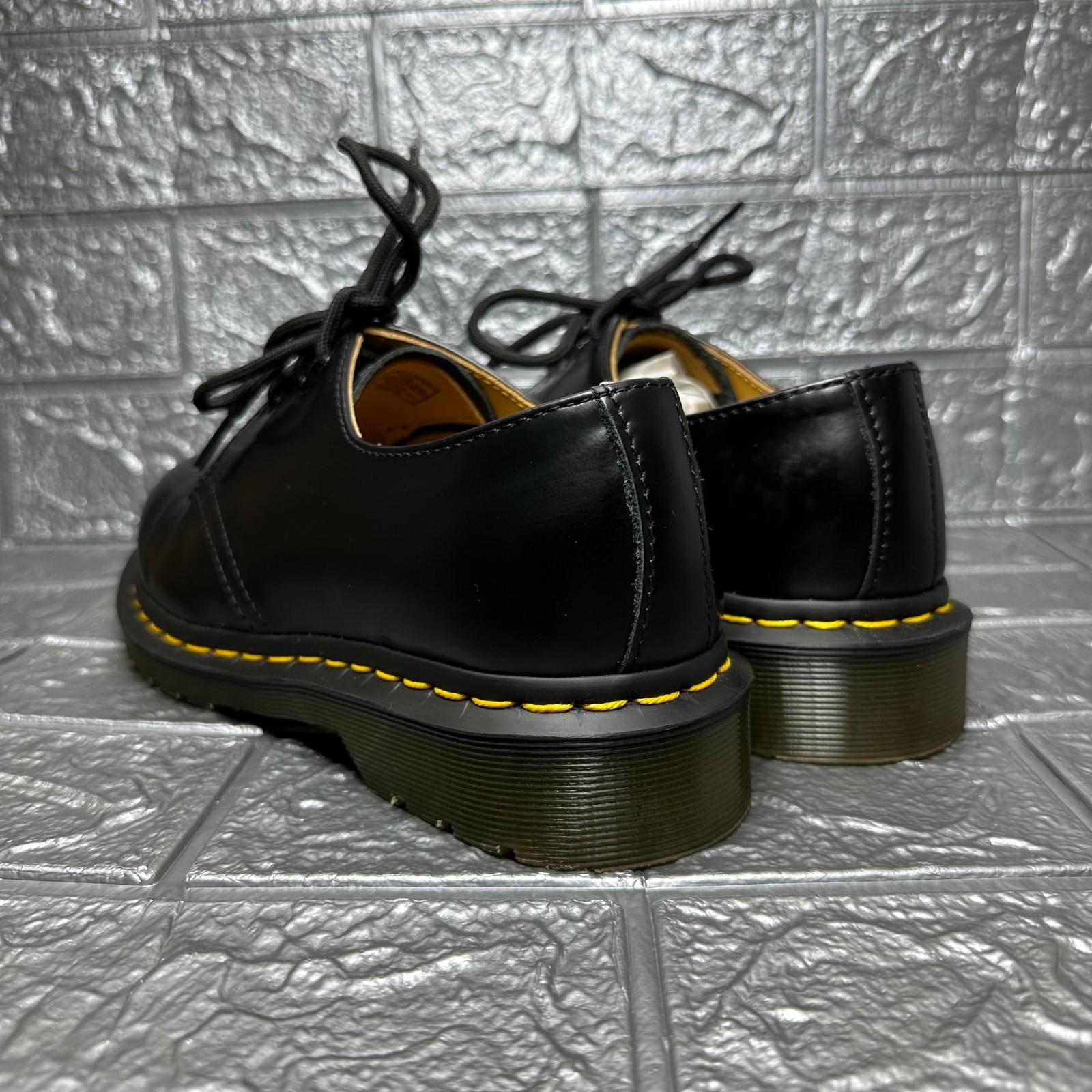 Dr. Martens AF500 GB04W Black Leather Ankle Boots Women’s US 7 New