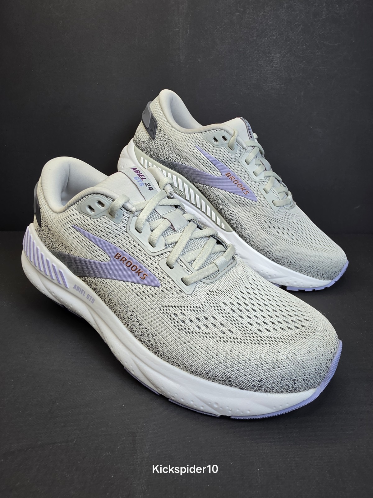 Brooks Ariel GTS 24 Womens Running Comfort Support Shoes Size 9 Sweet Lavender