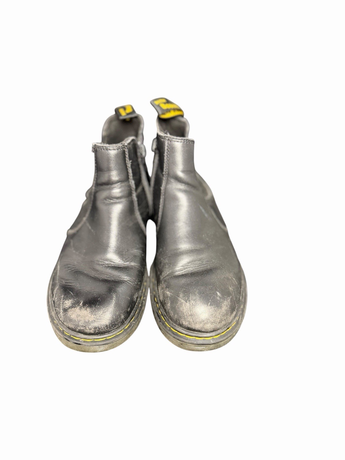 Dr. Martens 2976 Chelsea Boots Black Leather Women’s US 5 EU 36 Side Zip