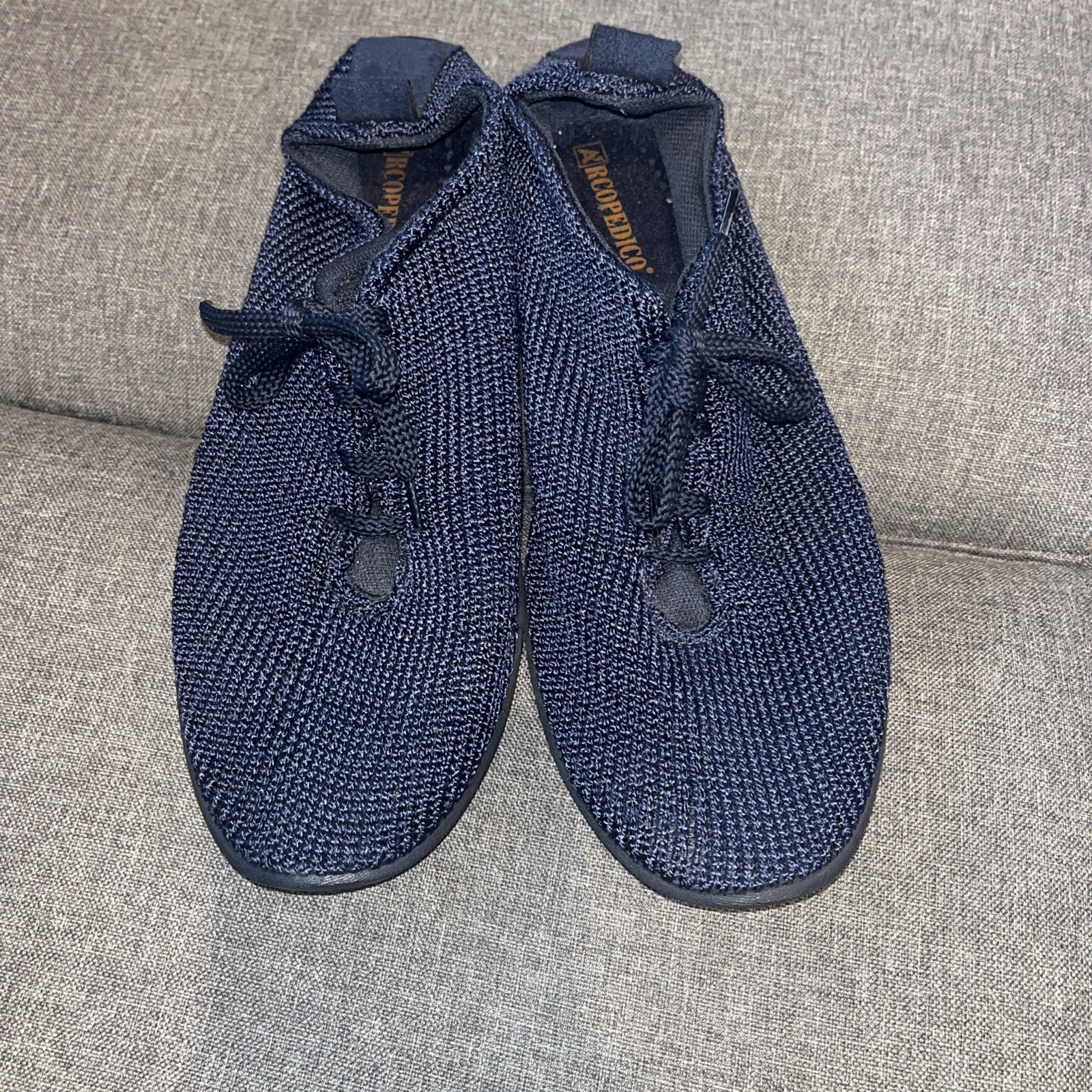 Arcopedico Women’s LS Knit Shoe midnight blue size 41
