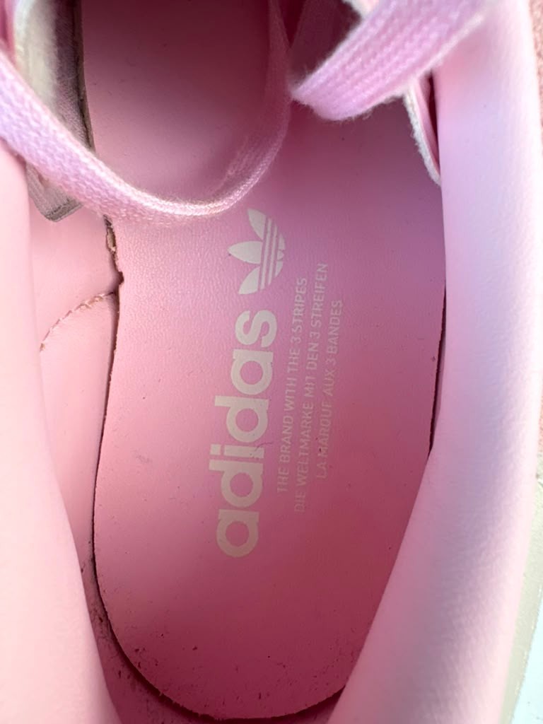 adidas Originals Women’s Gazelle Indoor Clear Pink / Off White / Gum W10
