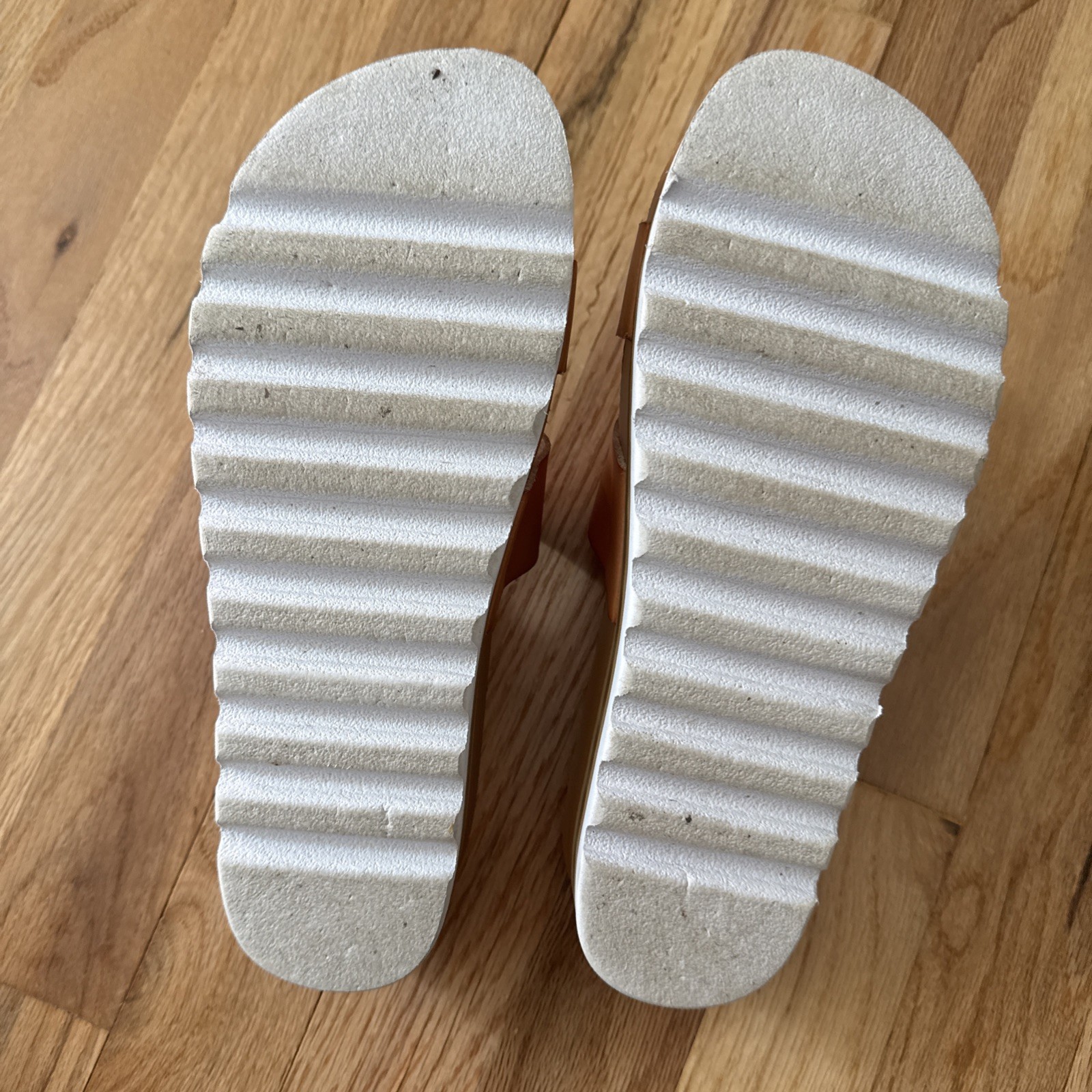 REEF Cushion Vista Hi Platform Slide Sandal Size 8 See watermark on strap