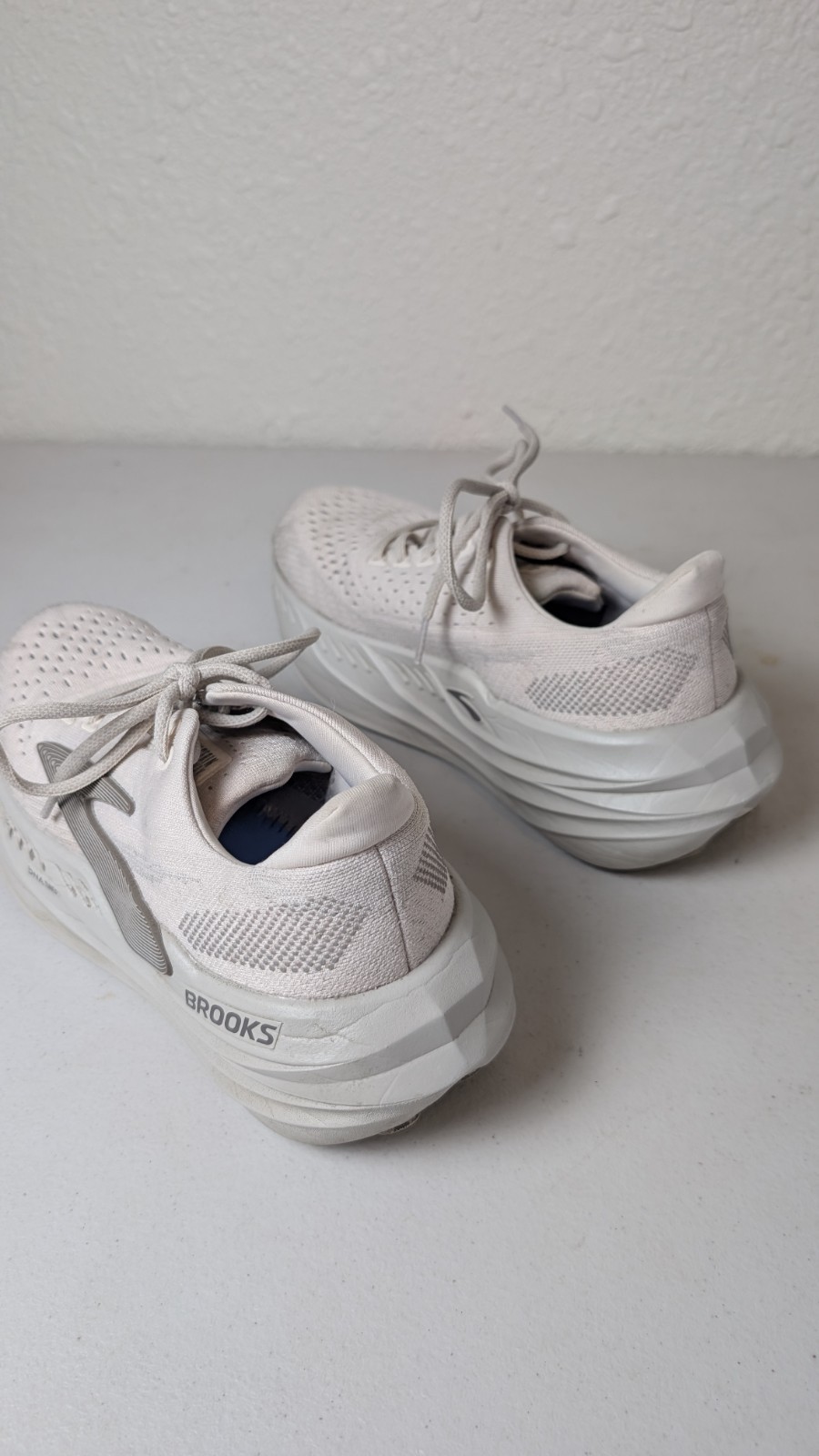 Brooks Glycerin Max Almond Peach London Fog Women’s 8 Great Condition Free Ship