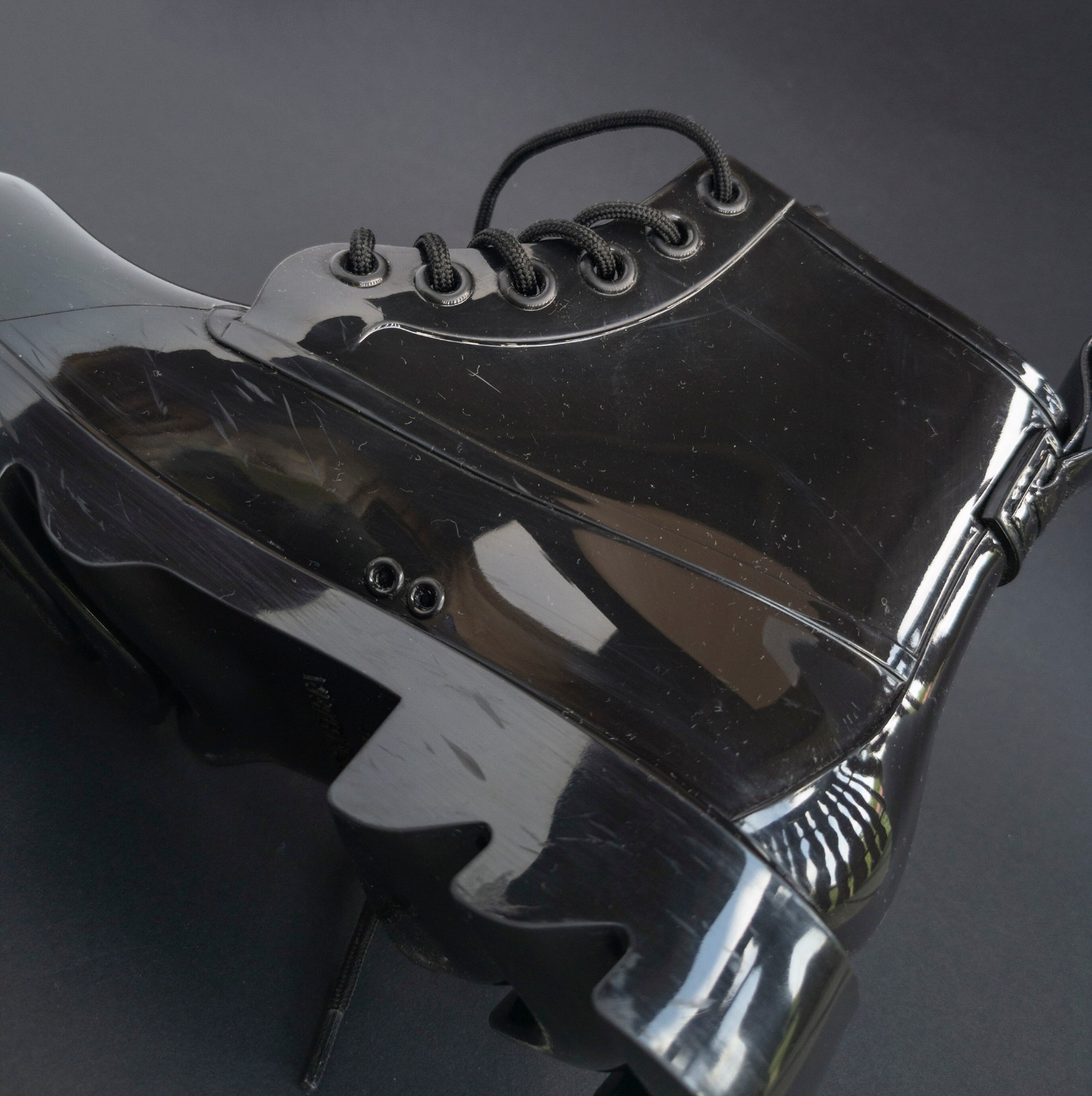 NP~650€ Bottega Veneta rubber boots 37 rubber stride boot black shiny