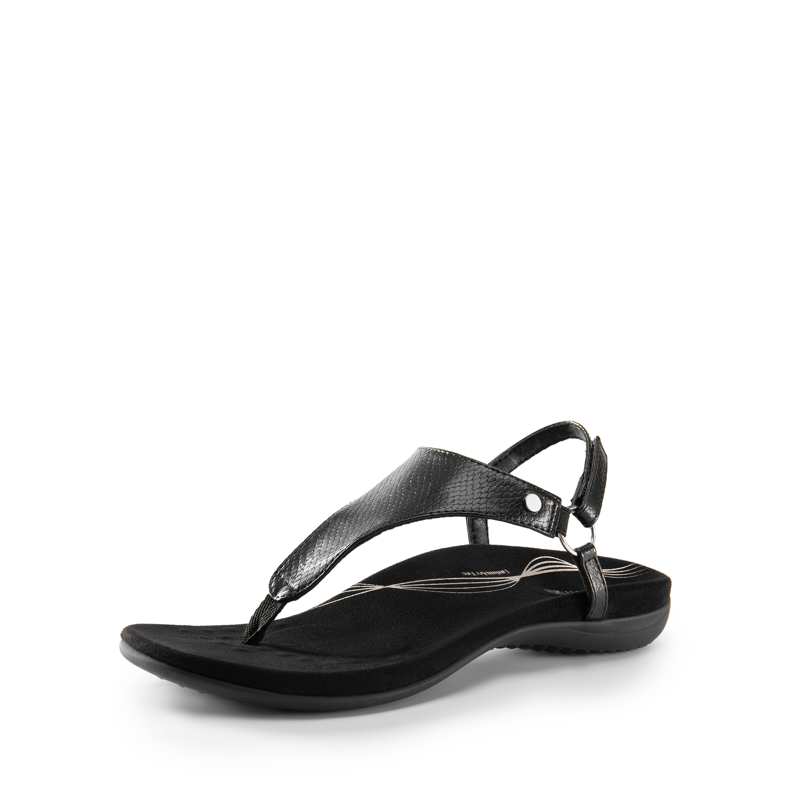 Women Flat Sandals Arch Support Soft Cushion Summer T-Strap Thong Sandals