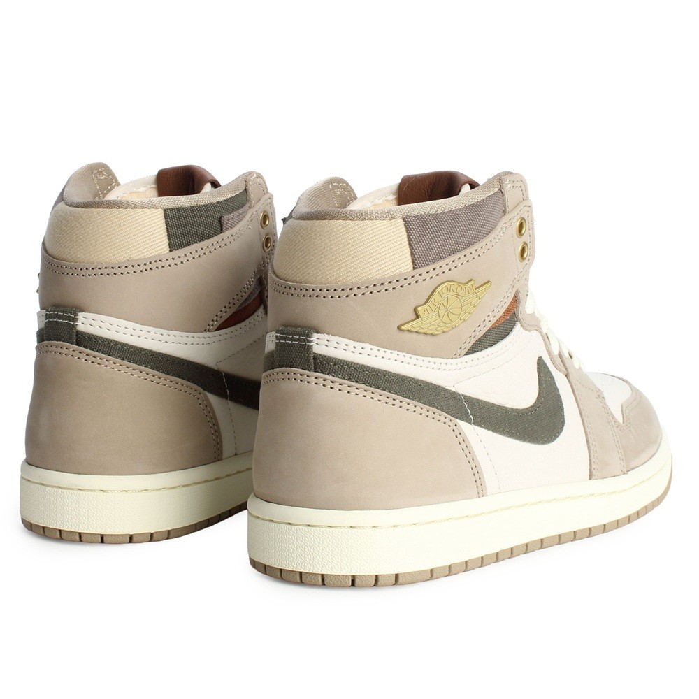 Women’s Jordan 1 Retro HI OG Khaki/Multi-Color-Sail (FD2596 201)