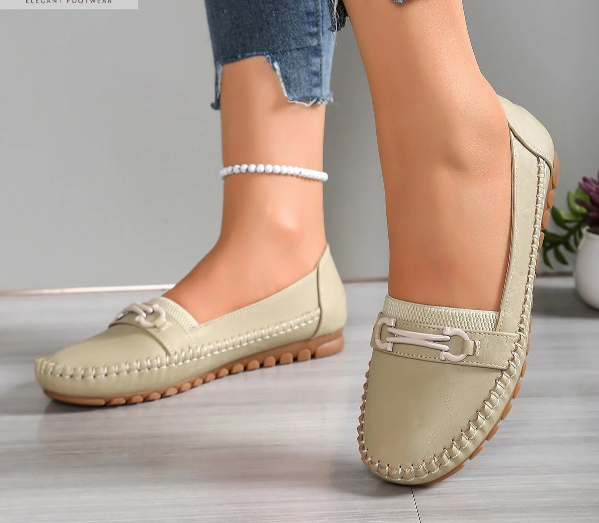 Women’s Slip On Loafers Comfortable Flat Shoes Lightweight Casual Walking