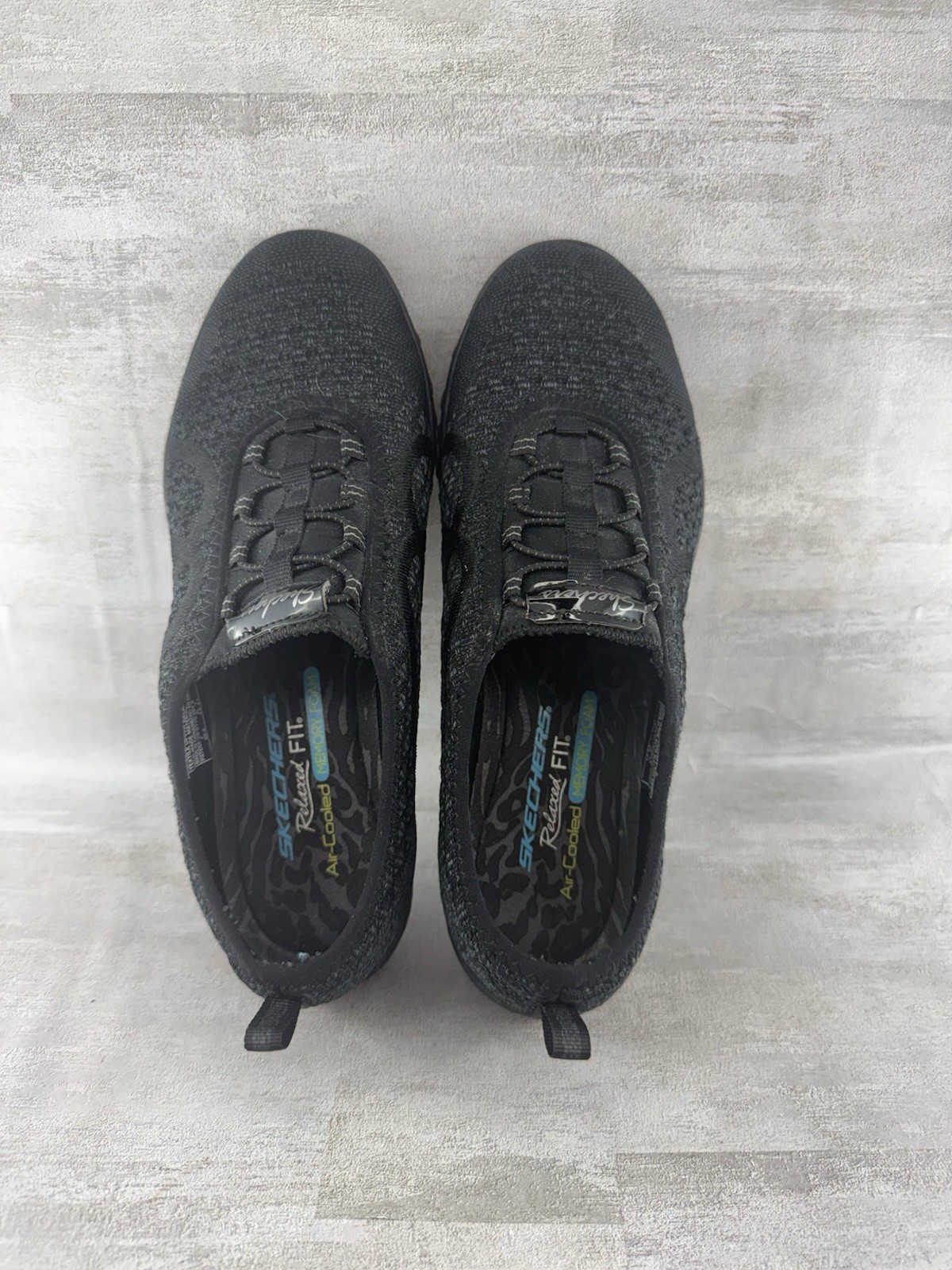 Skechers Relaxed Fit Air Cooled Memory Foam 23028 Women Sz 8 Slip On EXCELLENT